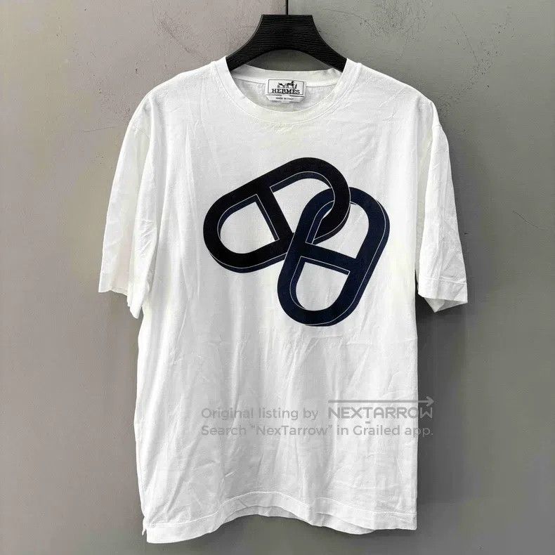 Hermes Hermes Pig Nose Buckle Short Sleeve Size S / US 4 / IT 40 - 1 Thumbnail