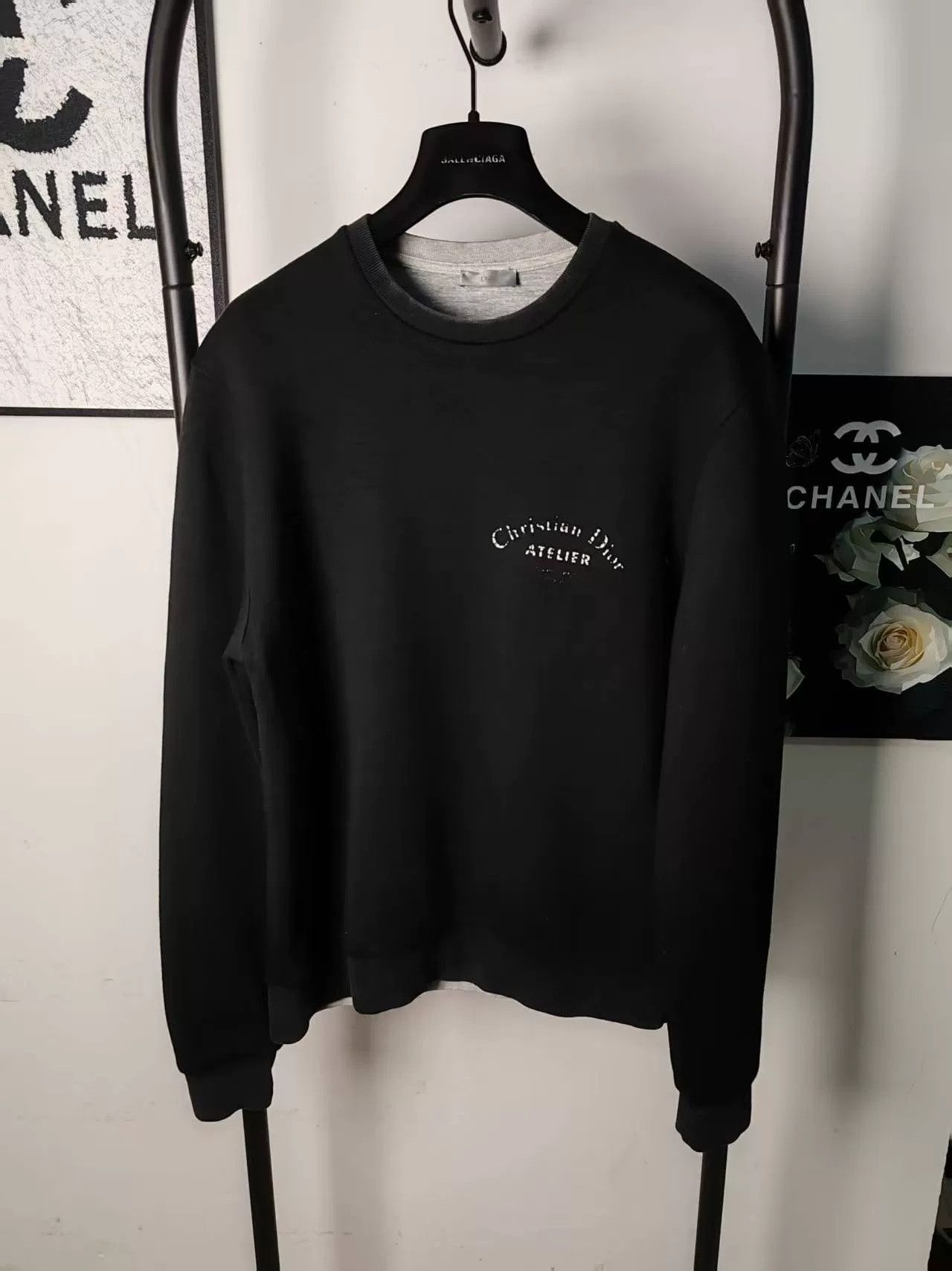Dior Authentic Dior Logo Sweatshirt Size US S / EU 44-46 / 1 - 1 Thumbnail