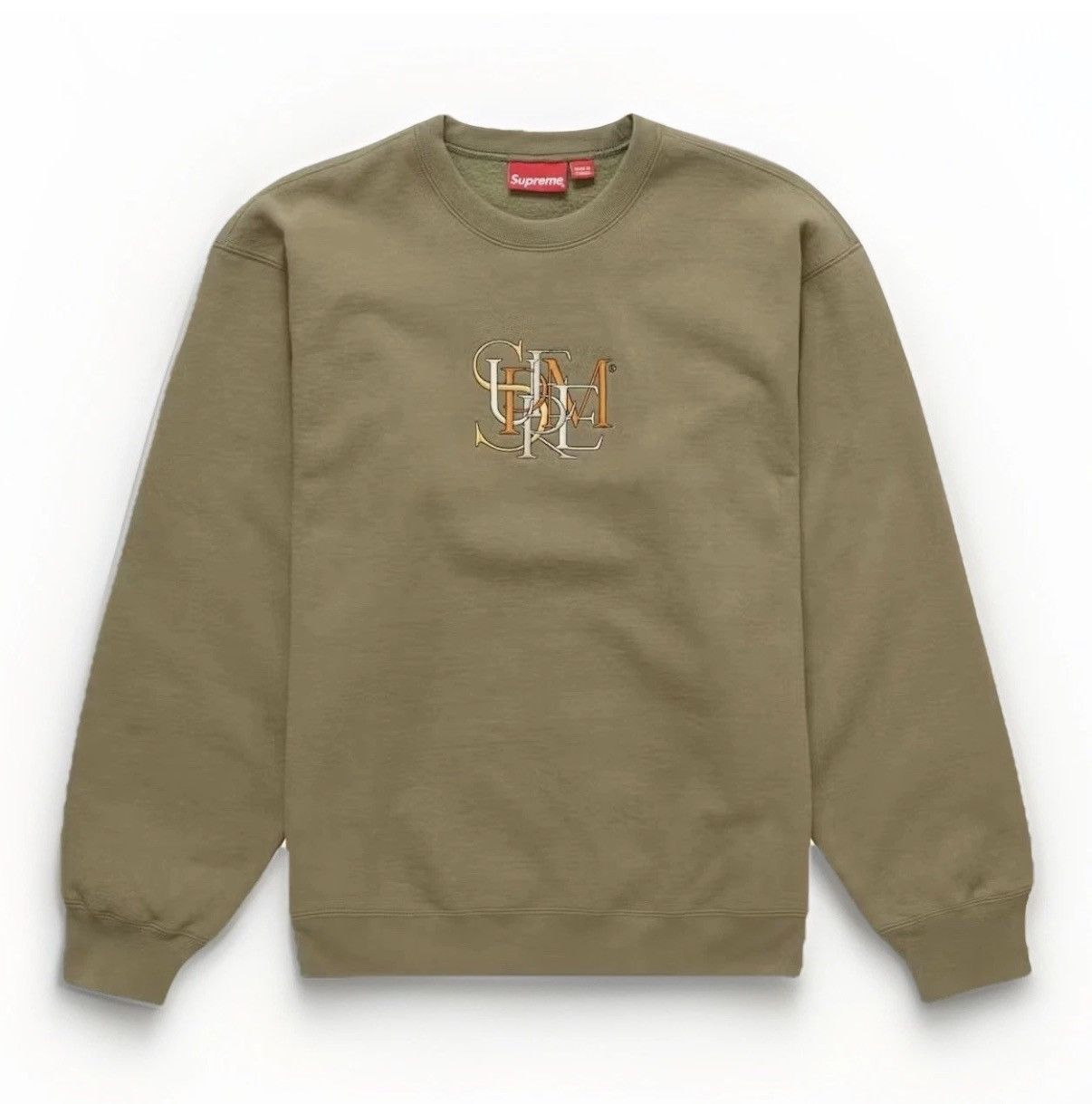 Supreme overlap crewneck size XL SS22