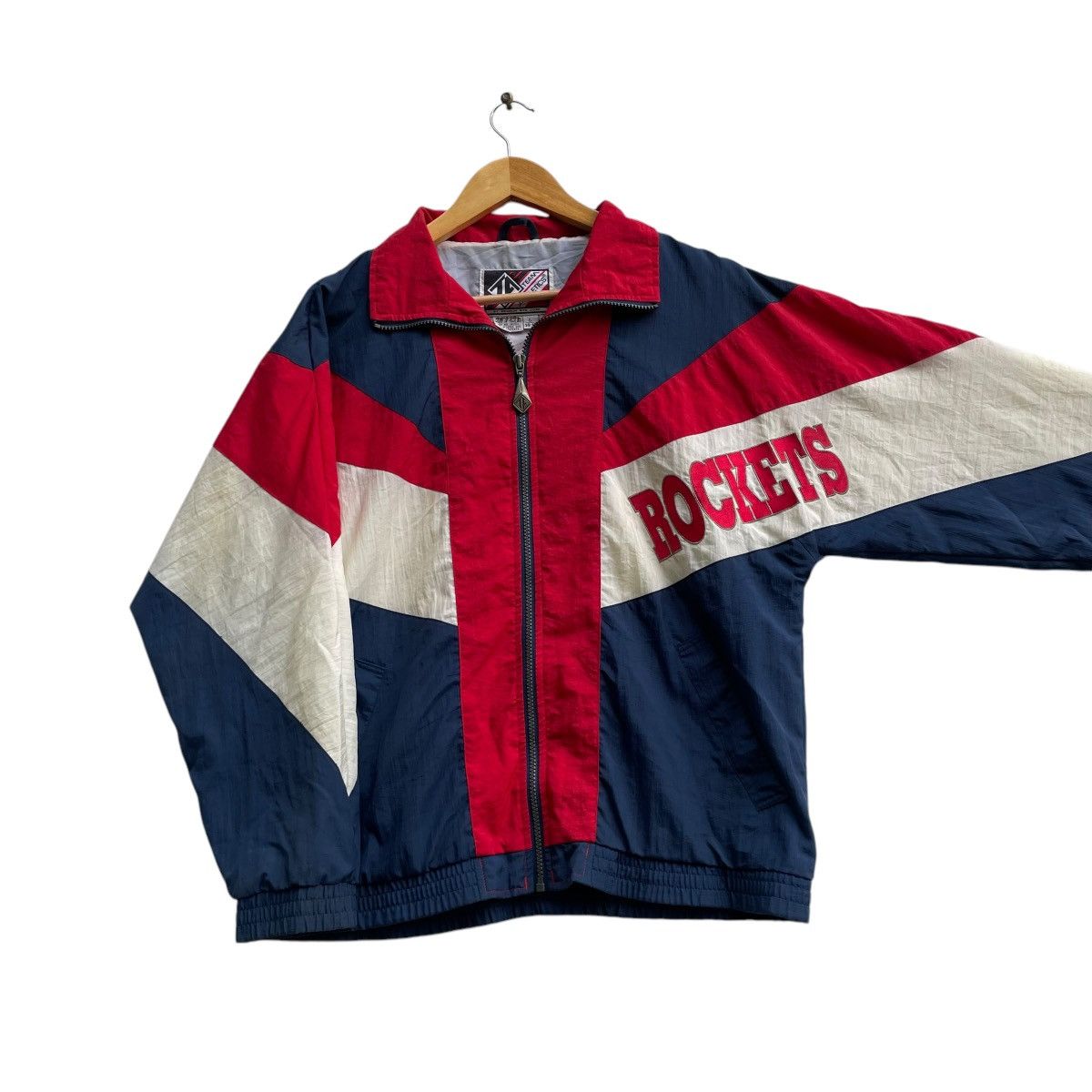 NFL 💥Vintage Team Athletics Rockets Britain Flag Jacket Size US M / EU 48-50 / 2 - 5 Thumbnail