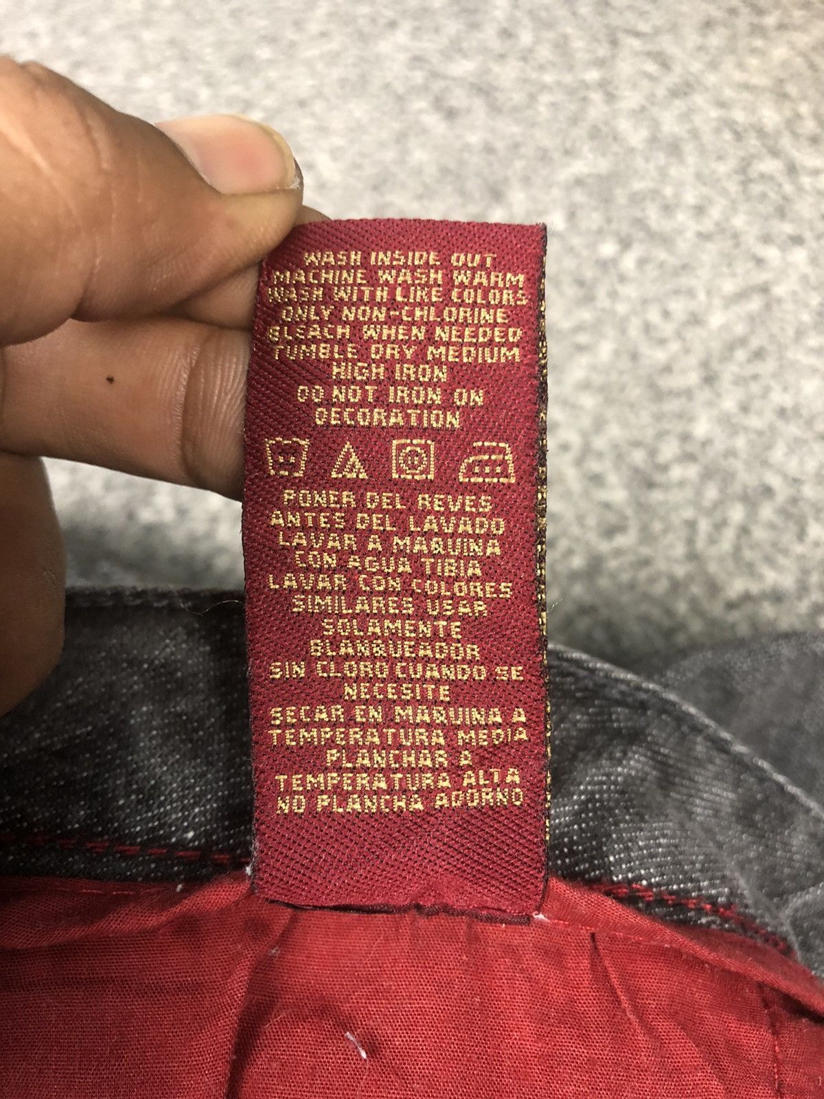 If Six Was Nine × Japanese Brand × Vintage Vintage Sasson Ooh La La Bootcut Boogie Wash Jeans Size 33" - 22 Thumbnail