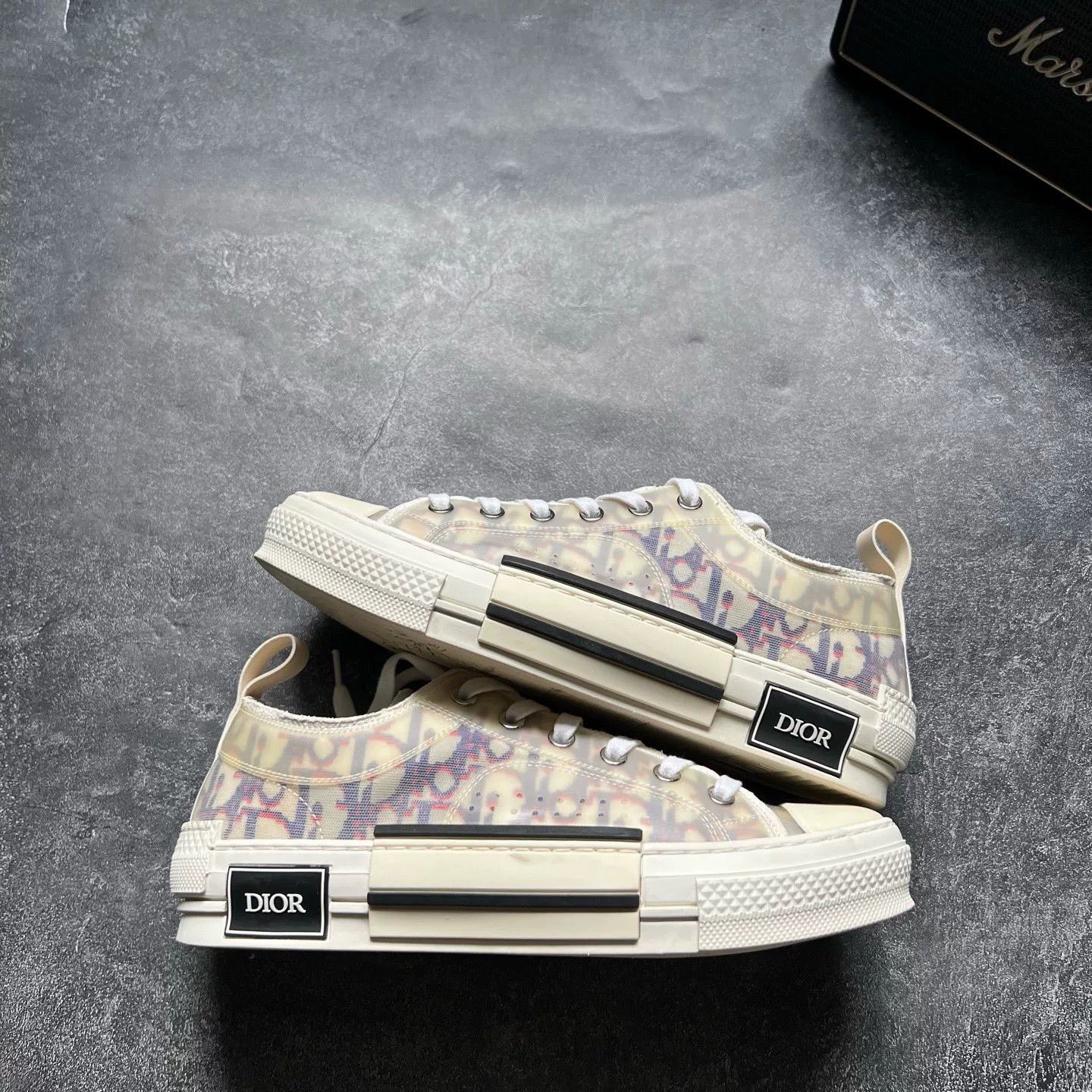 Dior Dior Blue Lowtop Sneakers 23 Women Size US 8 / IT 38 - 1 Thumbnail