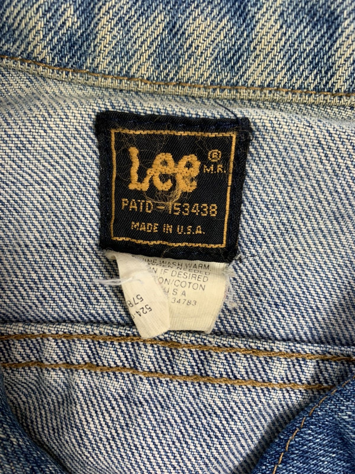 Vintage 80s vintage lee trucker jackets Size US S / EU 44-46 / 1 - 7 Thumbnail
