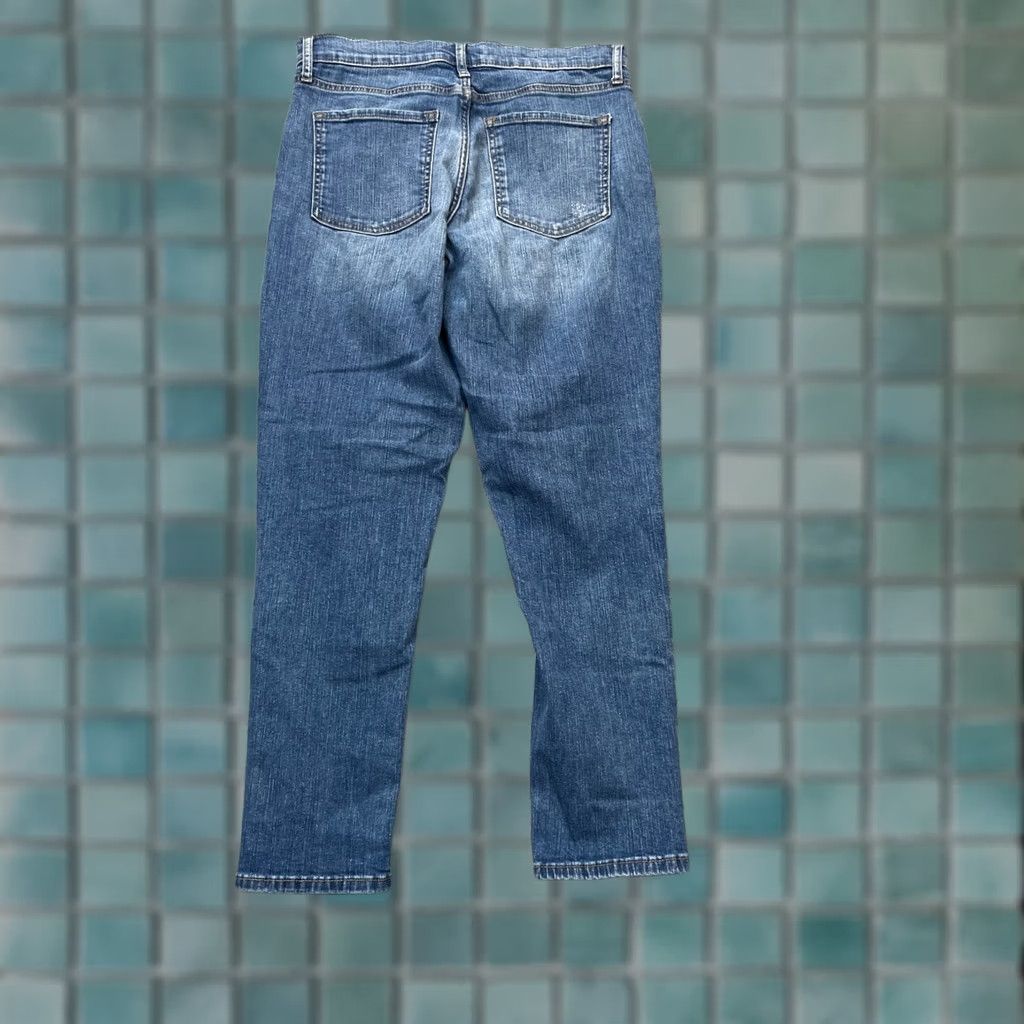 Banana Republic Banana Republic Jeans Womens 27 Blue Skinny Leg Denim Cotton Stretch 5-Pocket Zipper Button Logo Size 30" / US 8 / IT 44 - 1 Thumbnail
