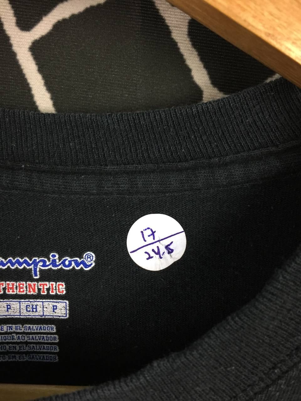 Champion × Vintage Champion Authentic Spell Out Logo Essential Tee Size US S / EU 44-46 / 1 - 9 Thumbnail