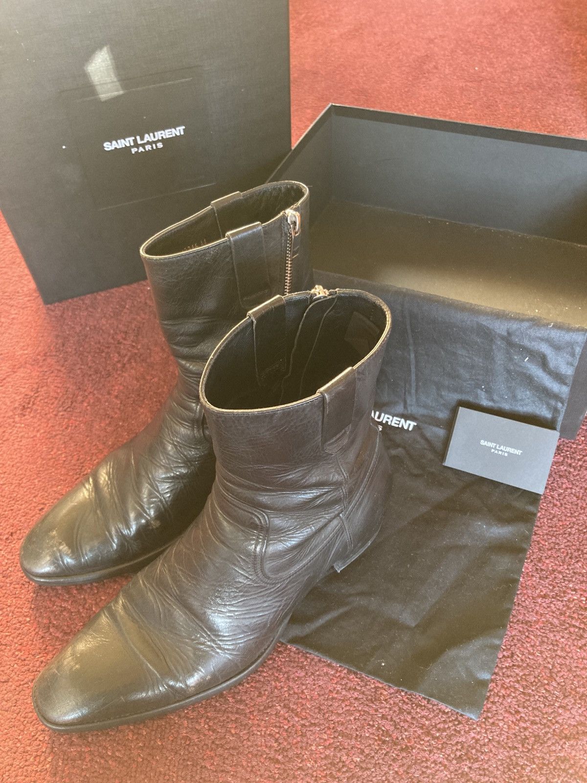 Saint Laurent Paris Saint laurent fw 16 boots Size US 11 / EU 44 - 3 Thumbnail