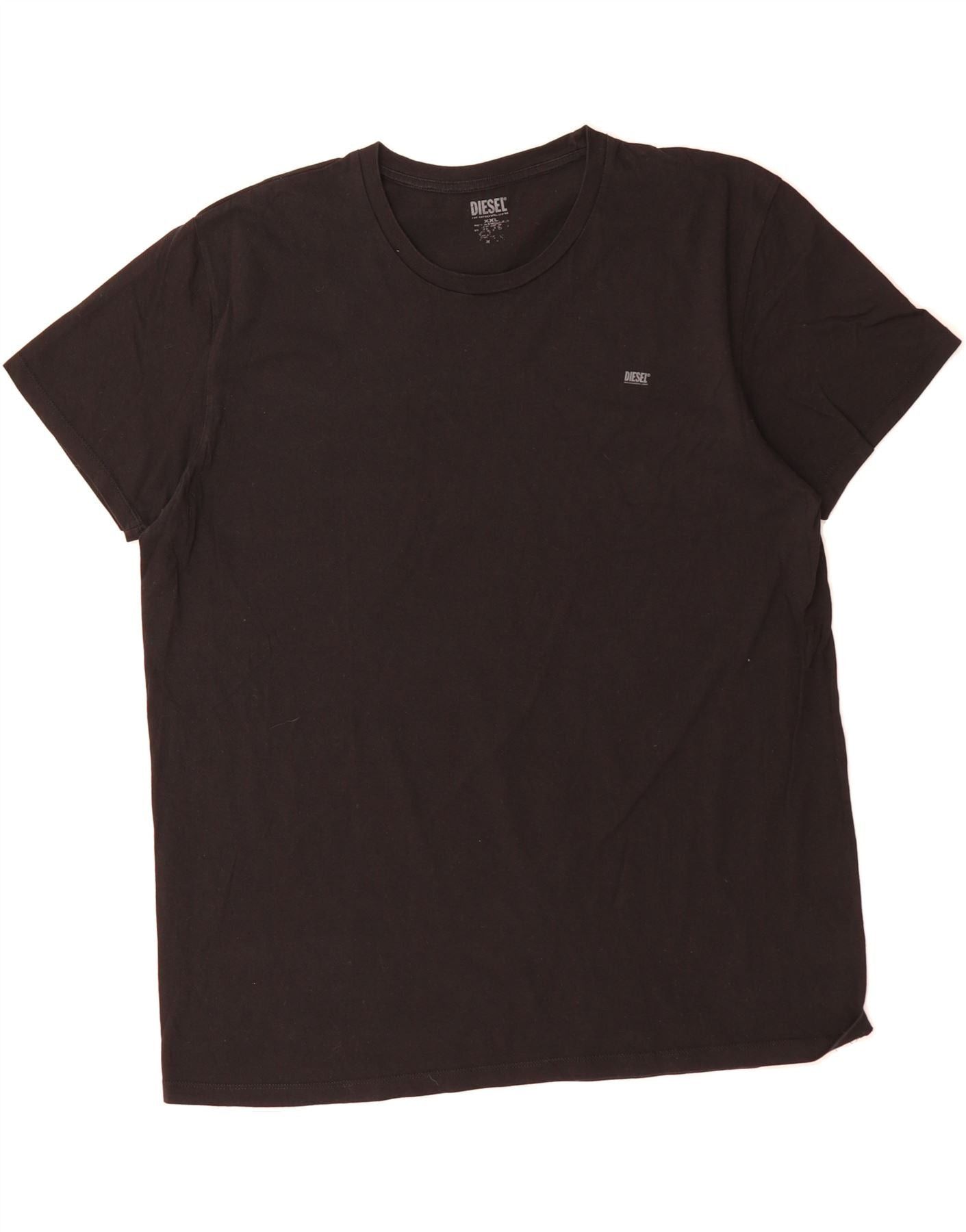 Diesel Womens T-Shirt Top UK 20 2XL Black Size S / US 4 / IT 40 - 1 Thumbnail
