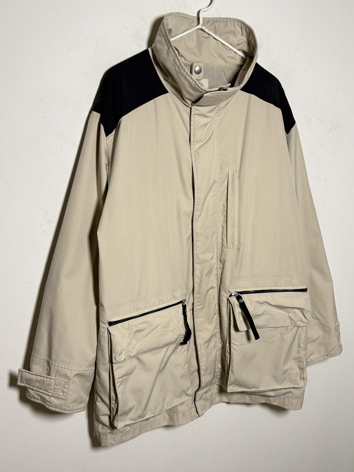 Giorgio Armani Armani Shimmer Nylon Multipocket Transformer Field Parka Size US L / EU 52-54 / 3 - 9 Thumbnail