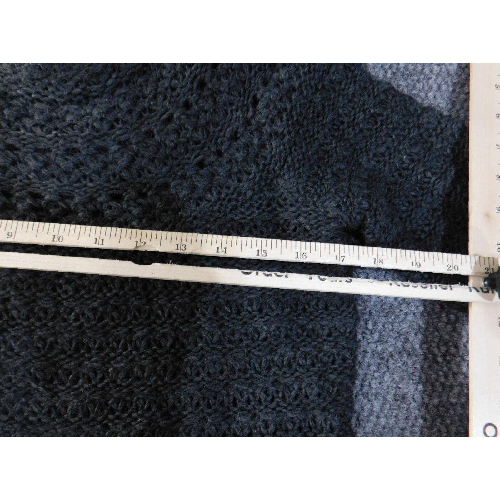 Ralph Lauren VINTAGE Lauren Ralph Lauren Sweater Womens M Gray Alpaca Blend Open Knit Crewneck Size M / US 6-8 / IT 42-44 - 7 Thumbnail