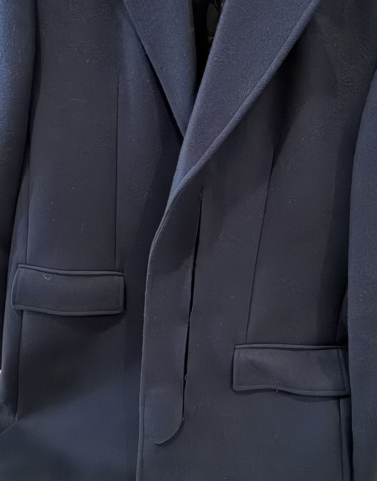 Maison Margiela Margiela Navy Coat Size US M / EU 48-50 / 2 - 5 Thumbnail