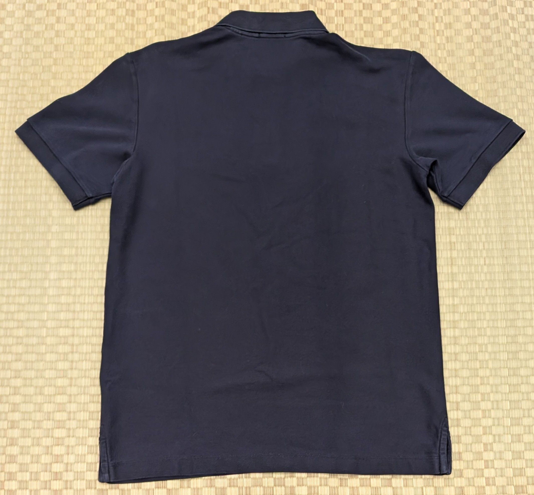 handvaerk Handvaerk Pique Polo Navy Made in Peru Size US S / EU 44-46 / 1 - 2 Thumbnail