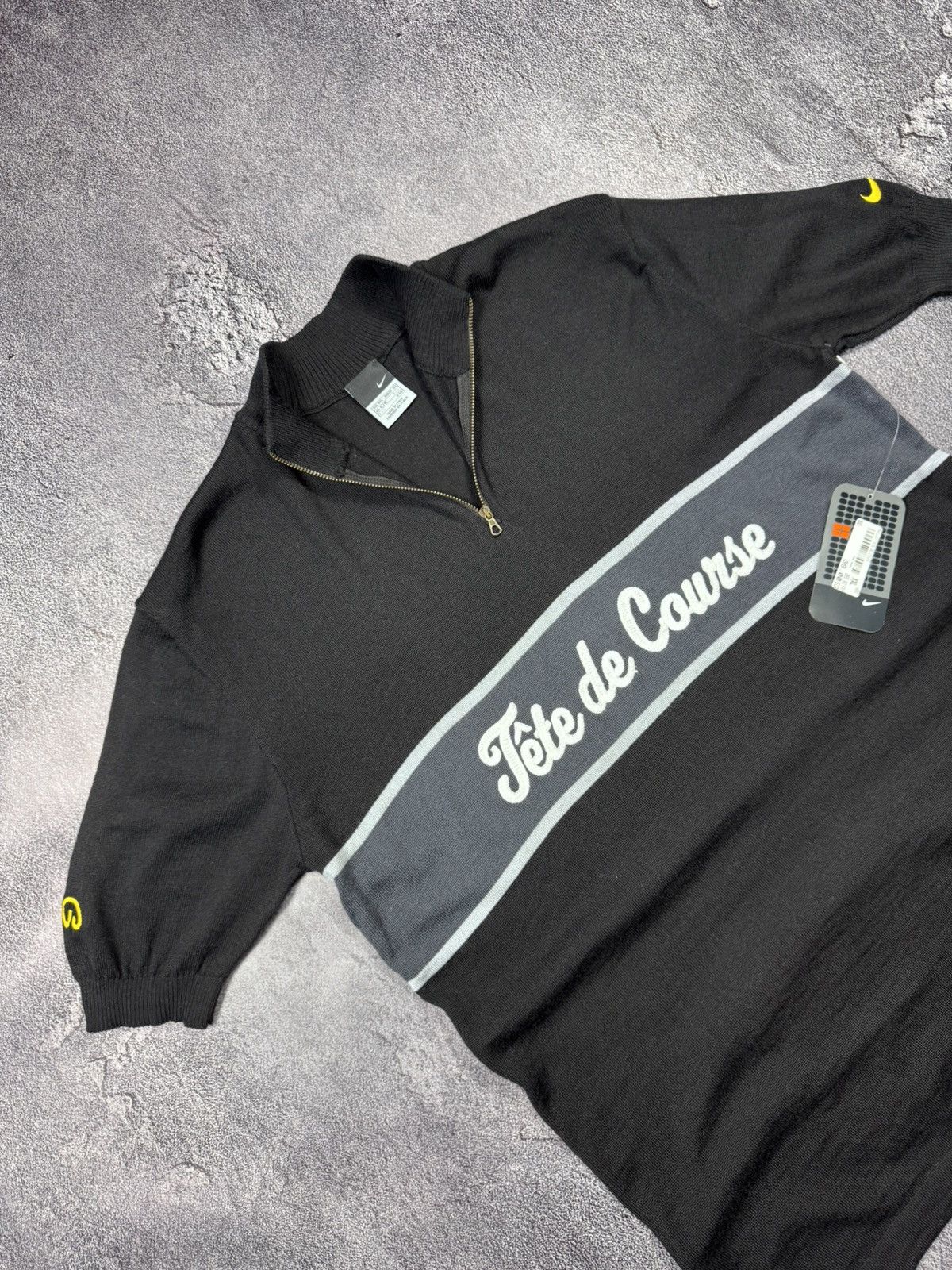 Nike Nike "Tête de Course" Vintage Wool Cycling Jersey Size US XXL / EU 58 / 5 - 2 Thumbnail