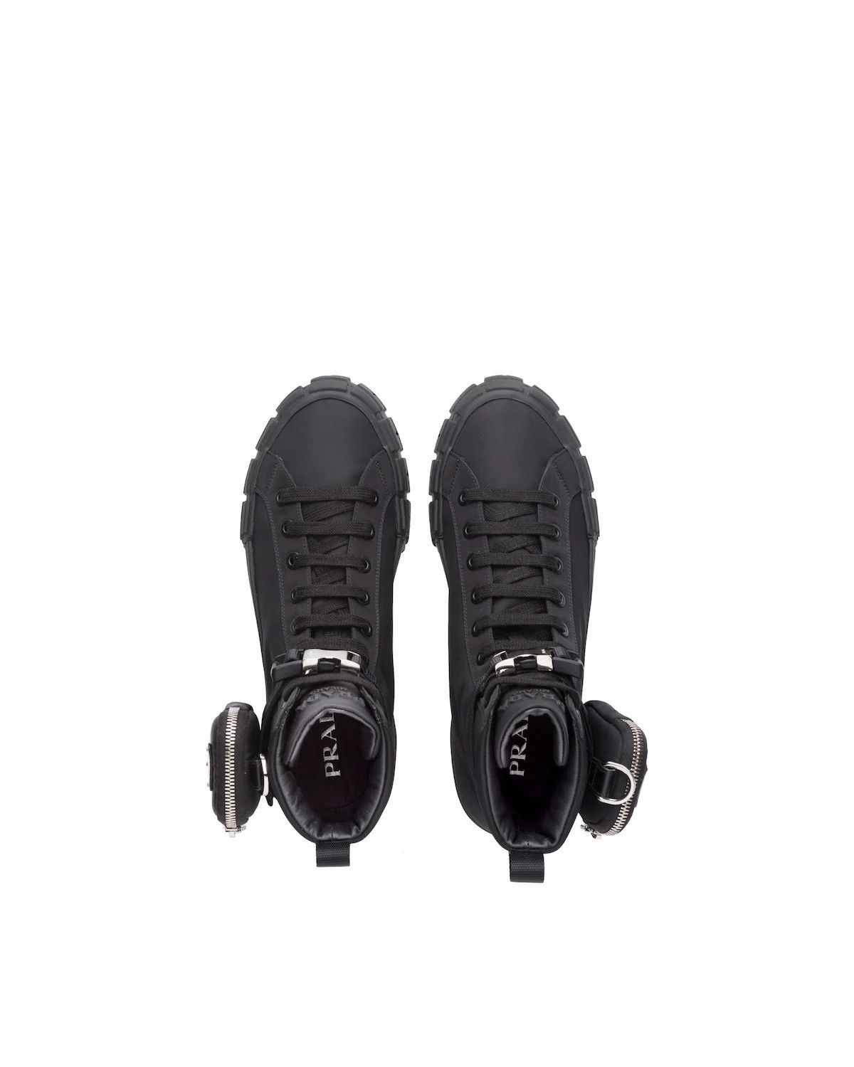 Prada Wheel Cassetta high-top sneakers Men (NEW WITH DEFECT)