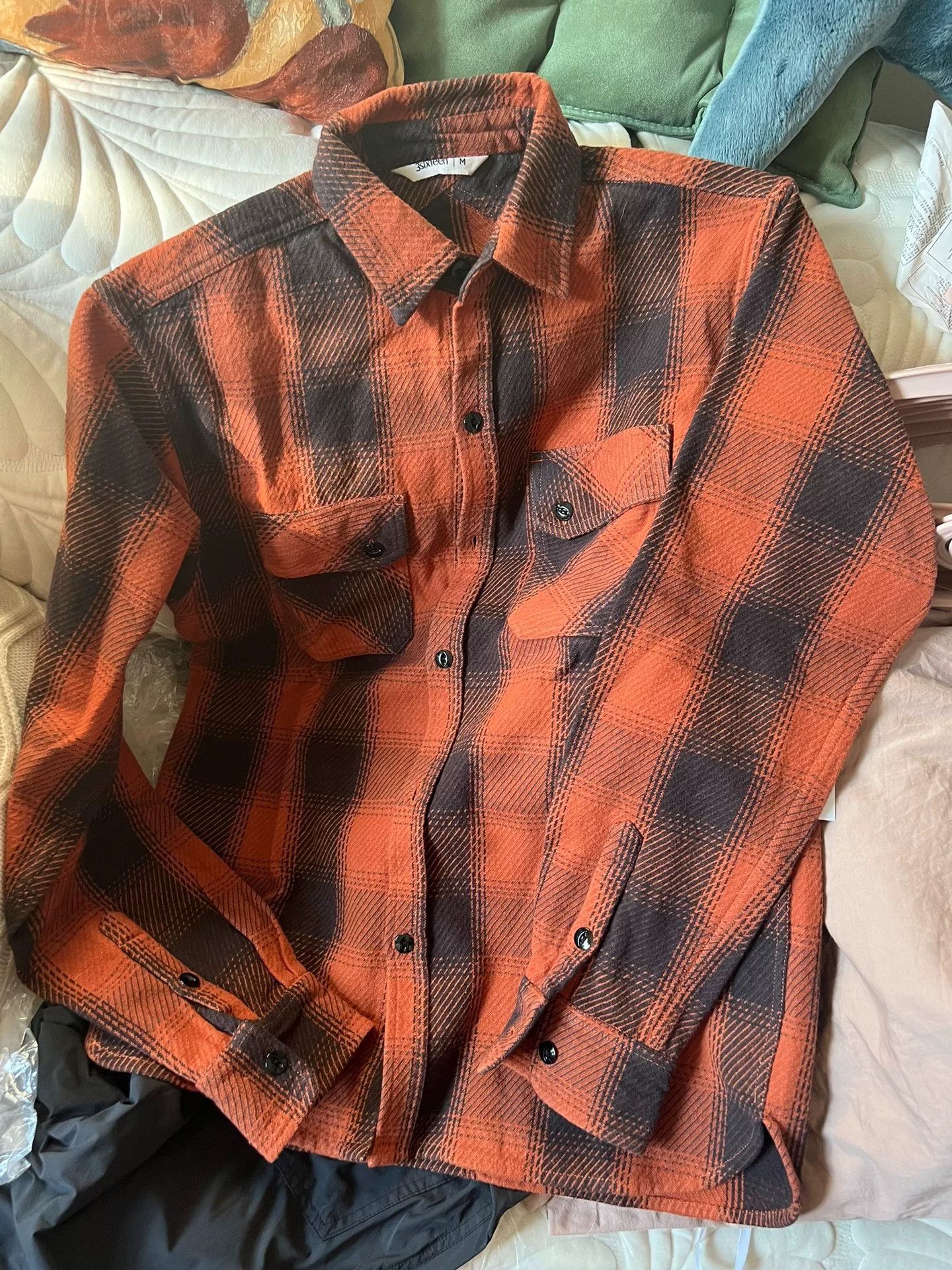 3sixteen 3sixteen Crosscut Flannel Shirt Size US M / EU 48-50 / 2 - 1 Thumbnail