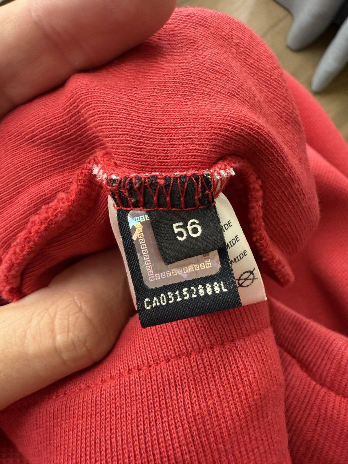 Fendi Fendi Roma Red Jogger Pants — Made in Italy (Size 56) Size US 40 / EU 56 - 4 Thumbnail