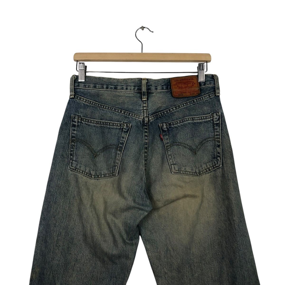 Levi's 🔥VINTAGE REPRODUCTION LEVI’S BIG E REDLINE JEANS LOT 503B Size US 28 / EU 44 - 11 Thumbnail