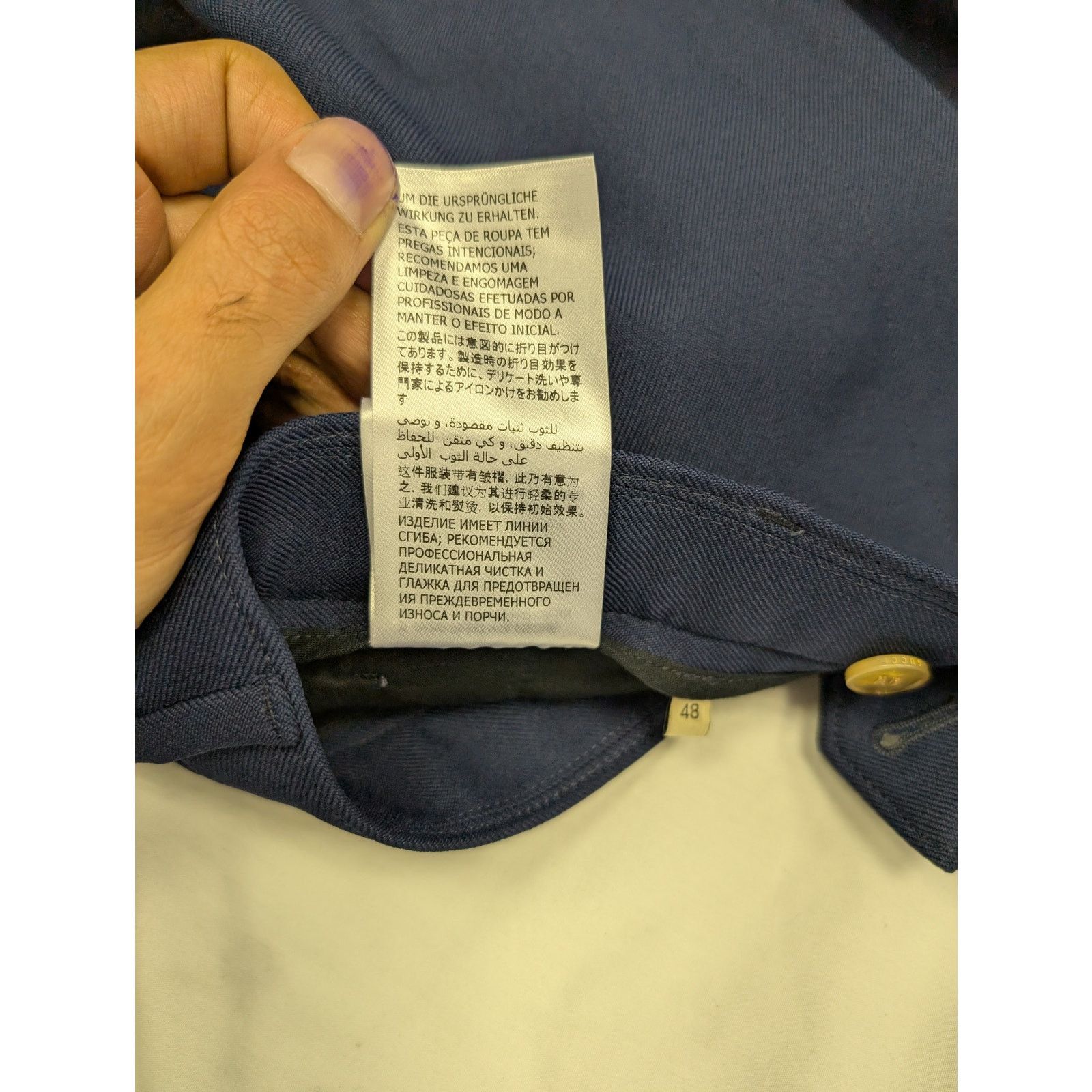 Gucci o1rshd1 Casual Pants in Blue Size US 32 / EU 48 - 18 Thumbnail