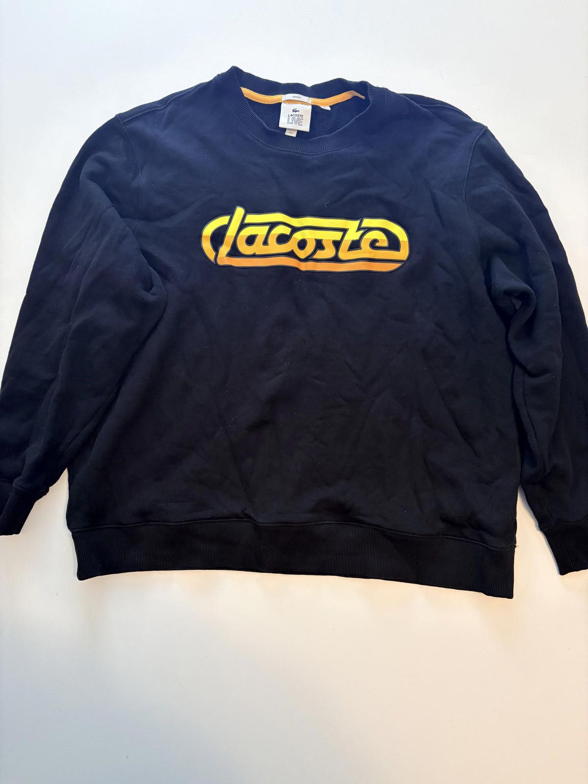 Lacoste Lacoste Live Unisex Blk Fleece Logo Tracksuit (Size 3XL) Size US 44 / EU 60 - 1 Thumbnail