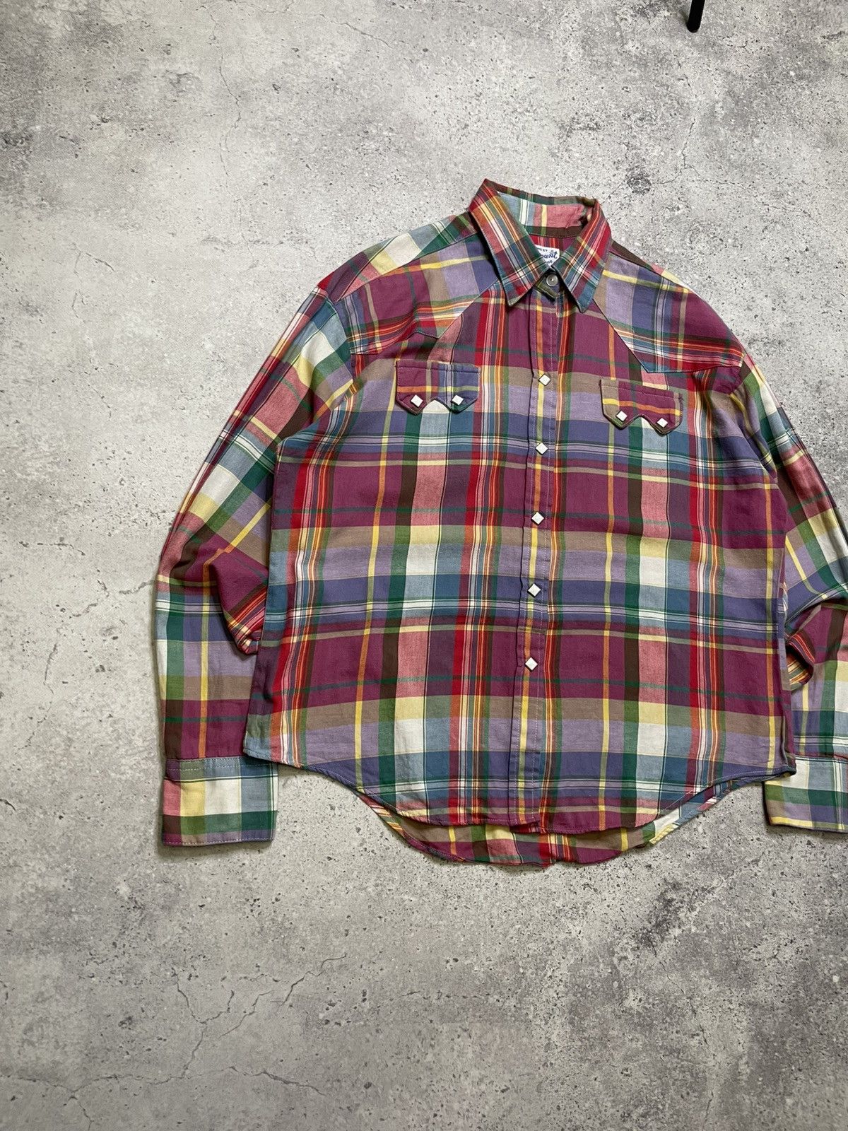 Rockmount Ranch Wear × Vintage ROCKMOUNT Ranch Wear Western Shirt Diamond Pearl Made In USA Size US M / EU 48-50 / 2 - 3 Thumbnail