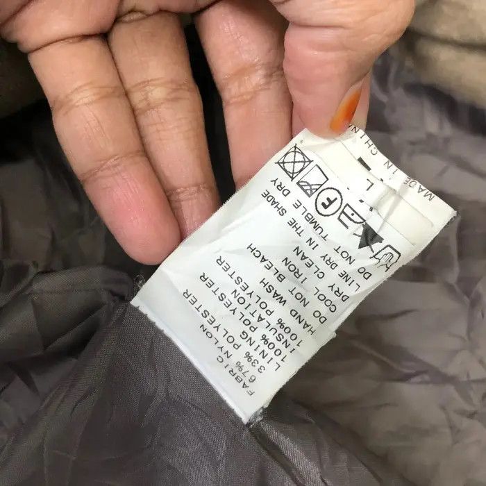 Edifice Japan Vtg 90’ EDIFICE PARIS 417 Quilted Brown Jacket Windbreaker Size L / US 10 / IT 46 - 5 Thumbnail