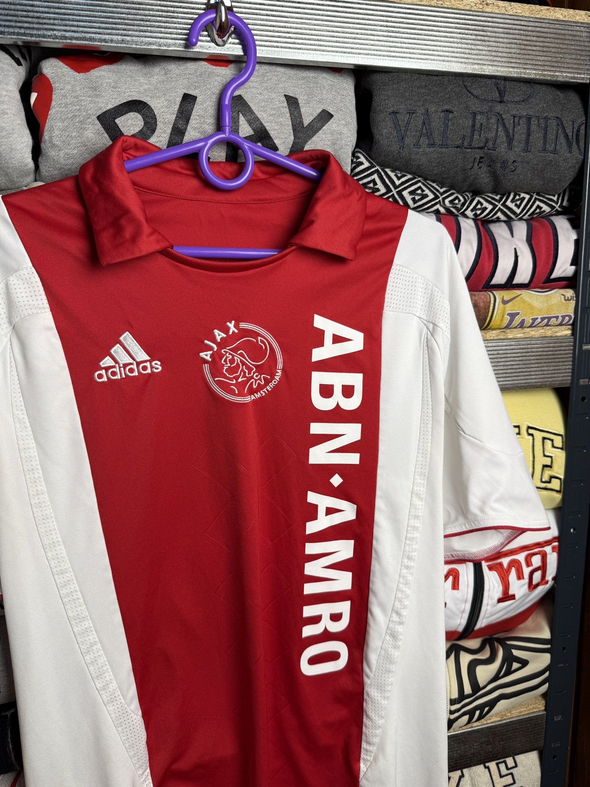 Adidas Adidas Ajax 2007/08 Vintage Home Kit Soccer Jersey Shirt Size US M / EU 48-50 / 2 - 3 Thumbnail