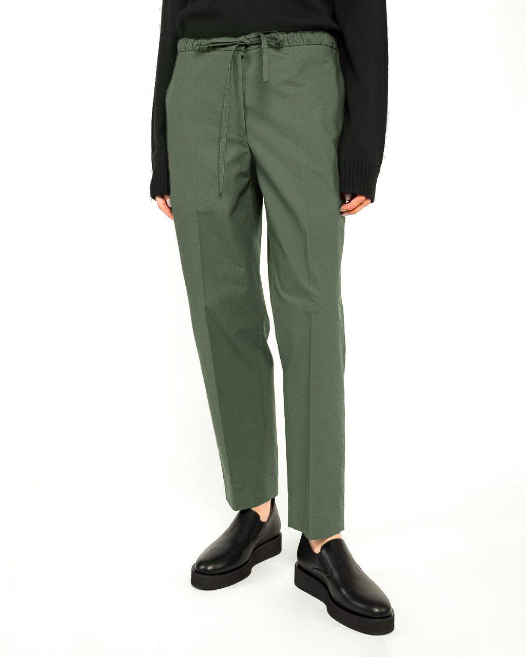 Jil Sander JIL SANDER + cotton trousers Size 27" / US 4 / IT 40 - 1 Thumbnail