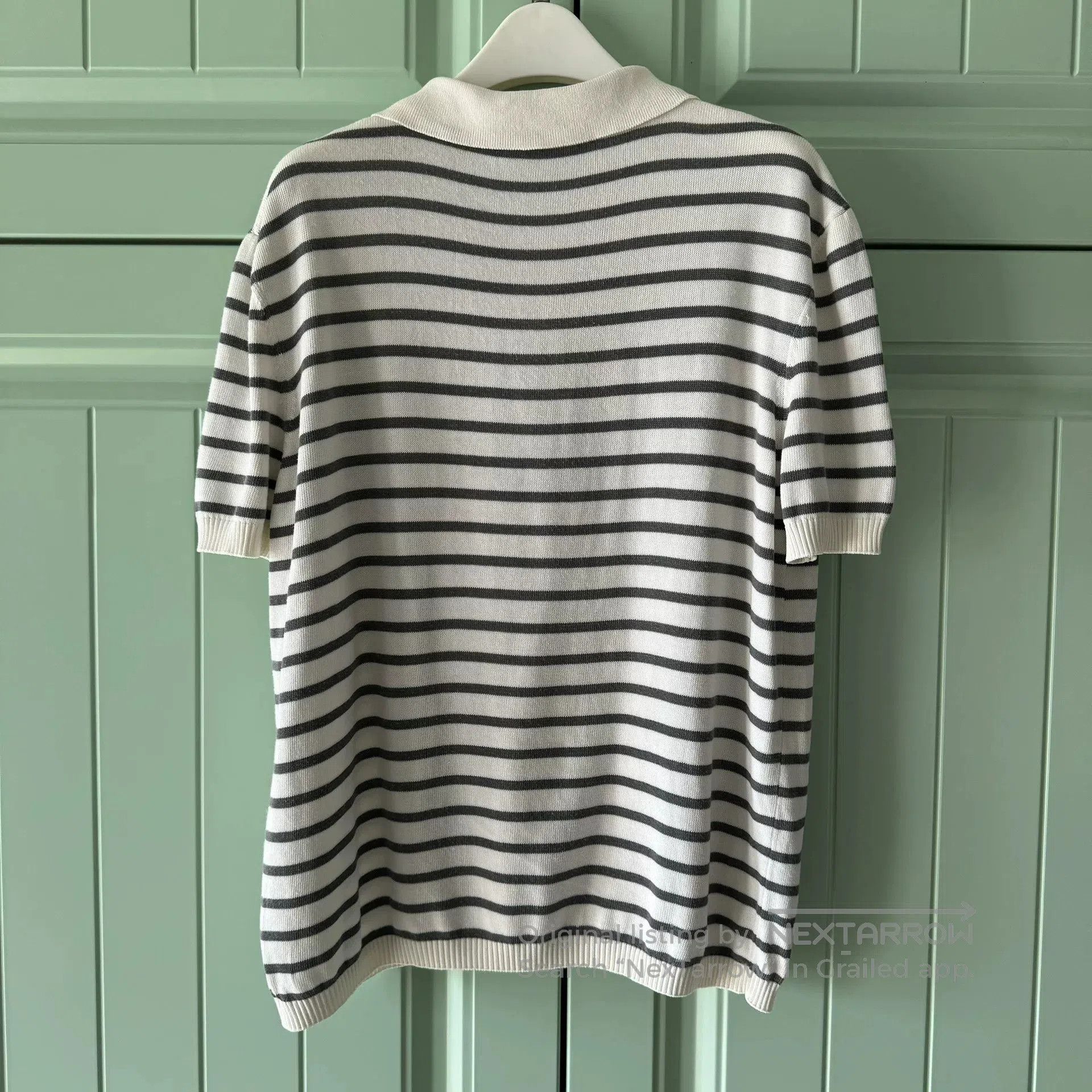 Dior Dior J'ADIOR Striped Knit Polo. Size XXS / US 00 / IT 34 - 2 Thumbnail