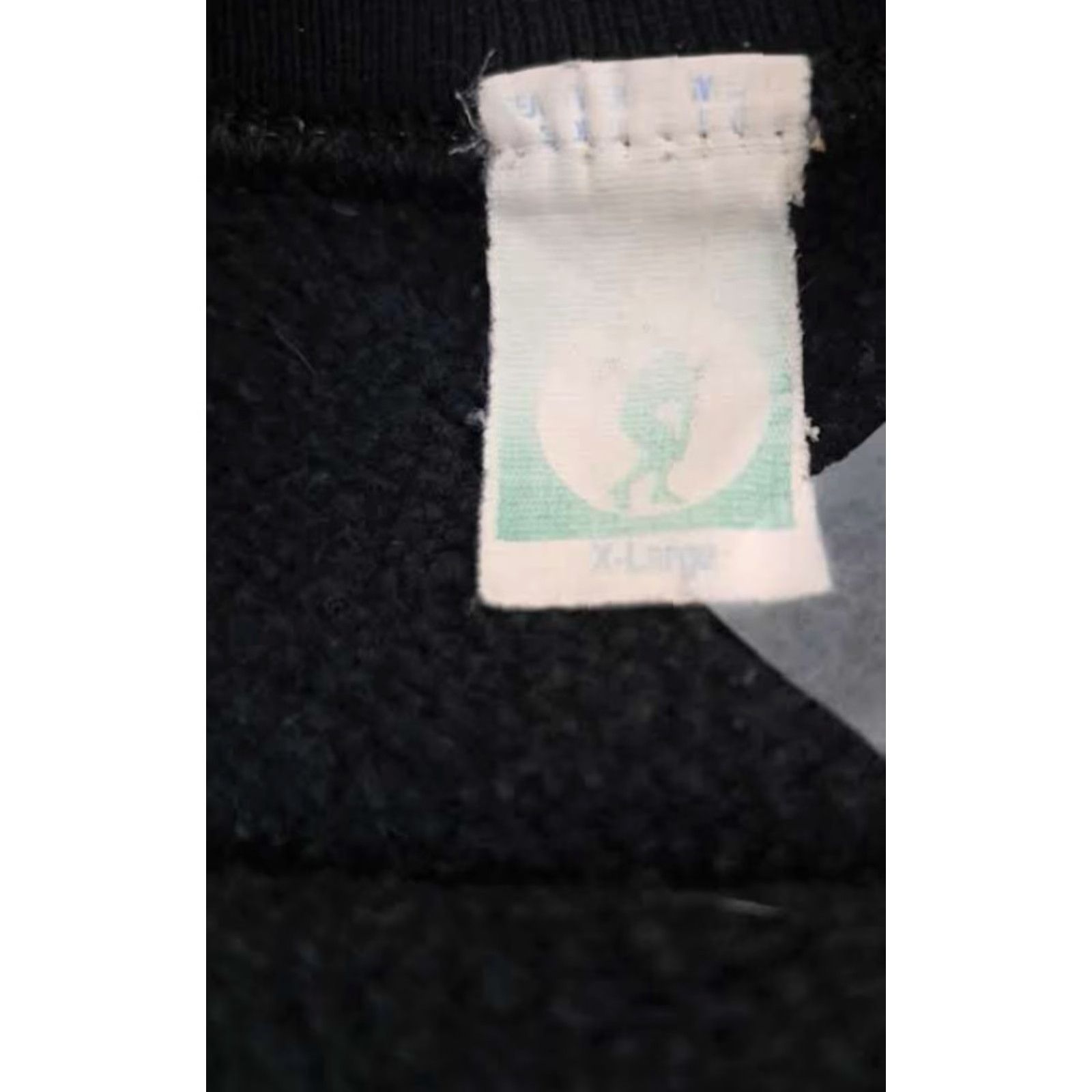 X-LARGE VINTAGE Discus Sweatshirt Powertrain Navy USA Made XL Men Pullover Size XL Blue 25in long 25in pit to pit Size US XL / EU 56 / 4 - 3 Thumbnail