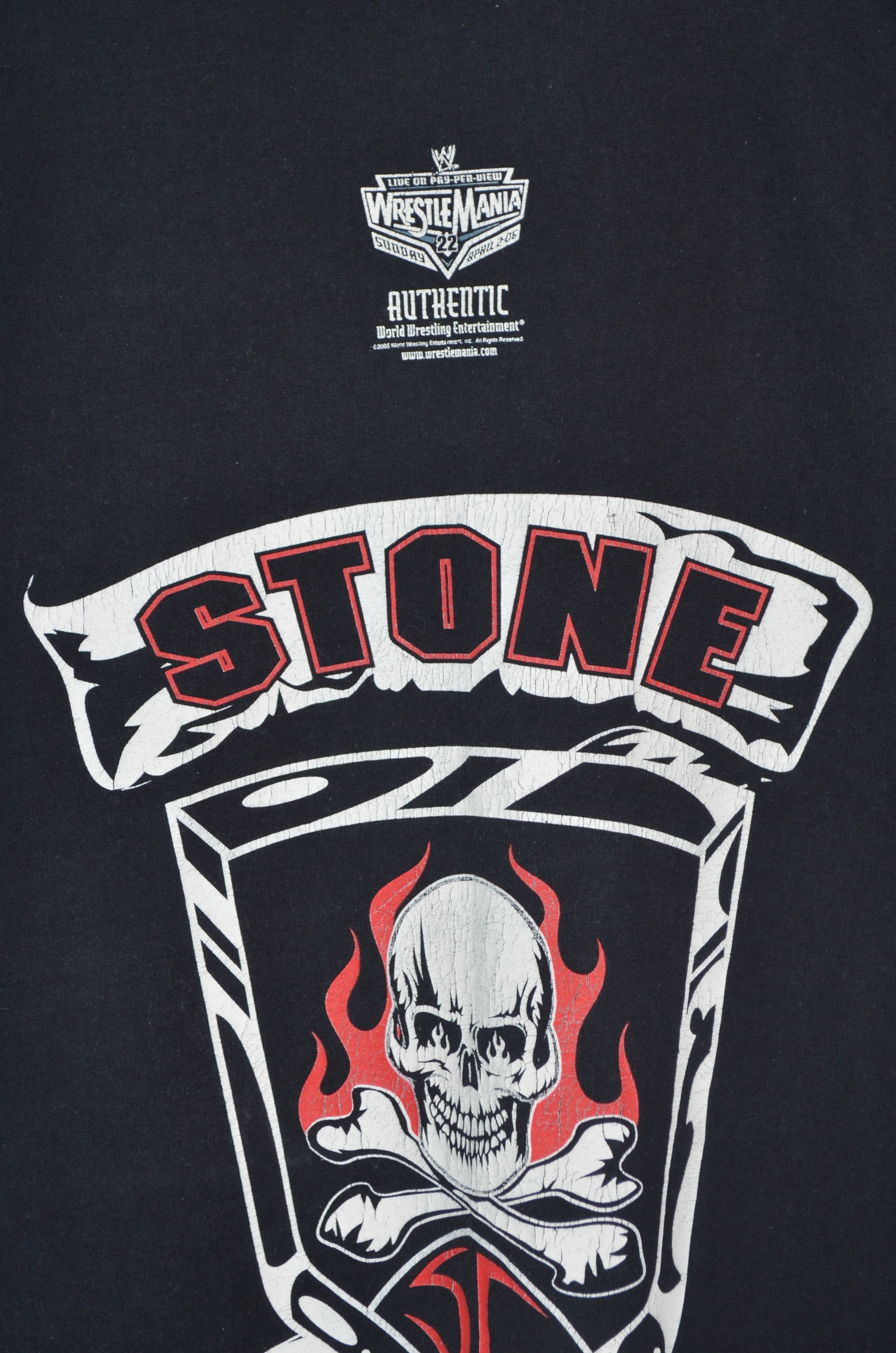 WWE 2005 WWE Stone Cold Steve Austin WrestleMania T Shirt XL Size US XL / EU 56 / 4 - 12 Thumbnail
