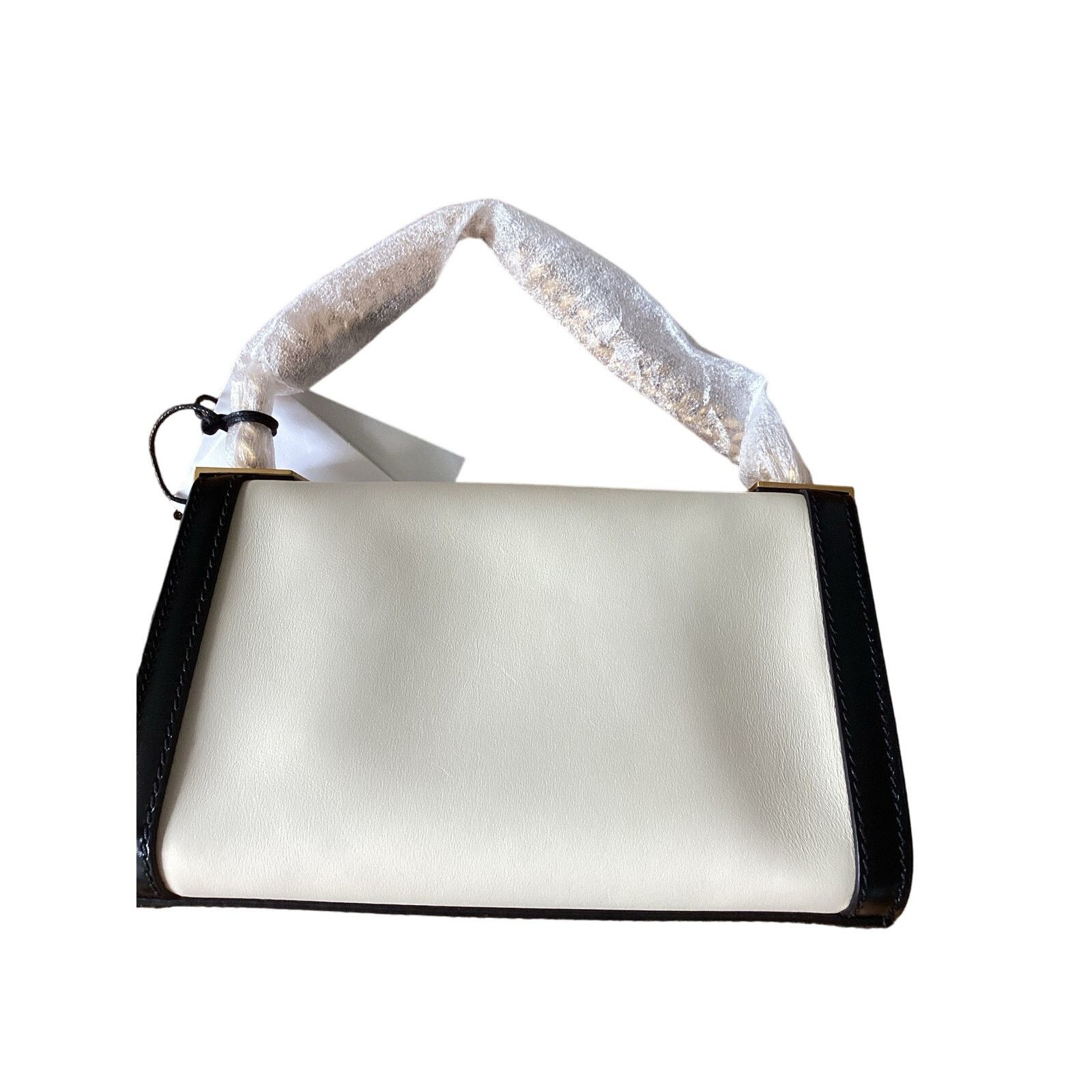 Balmain NWT BALMAIN 1945 Heritage Black White Bag Gold Chain $3450 Size ONE SIZE - 13 Thumbnail