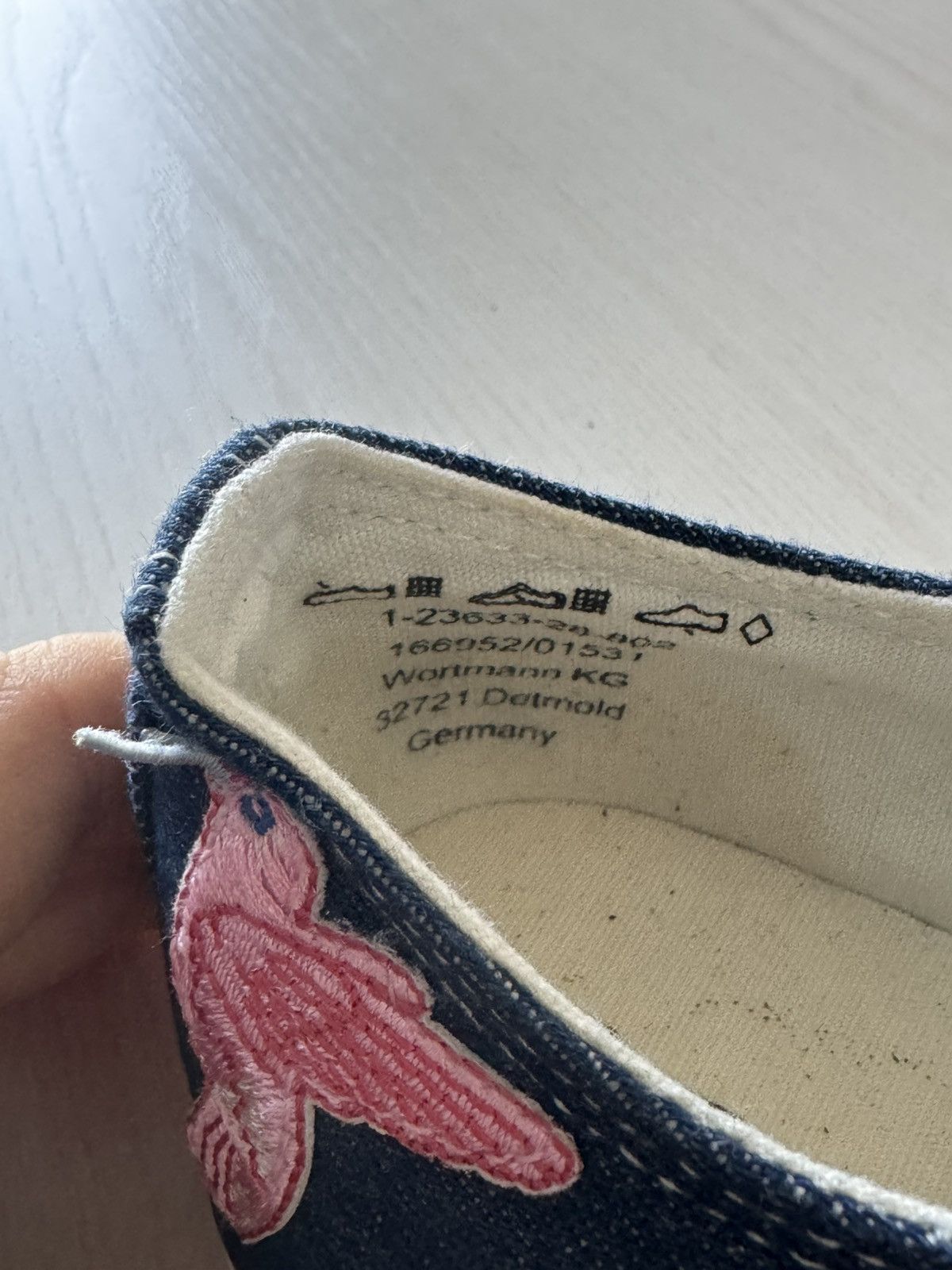Other Tamaris women’s denim embroidered sneakers – size 38 Size US 8 / IT 38 - 6 Thumbnail