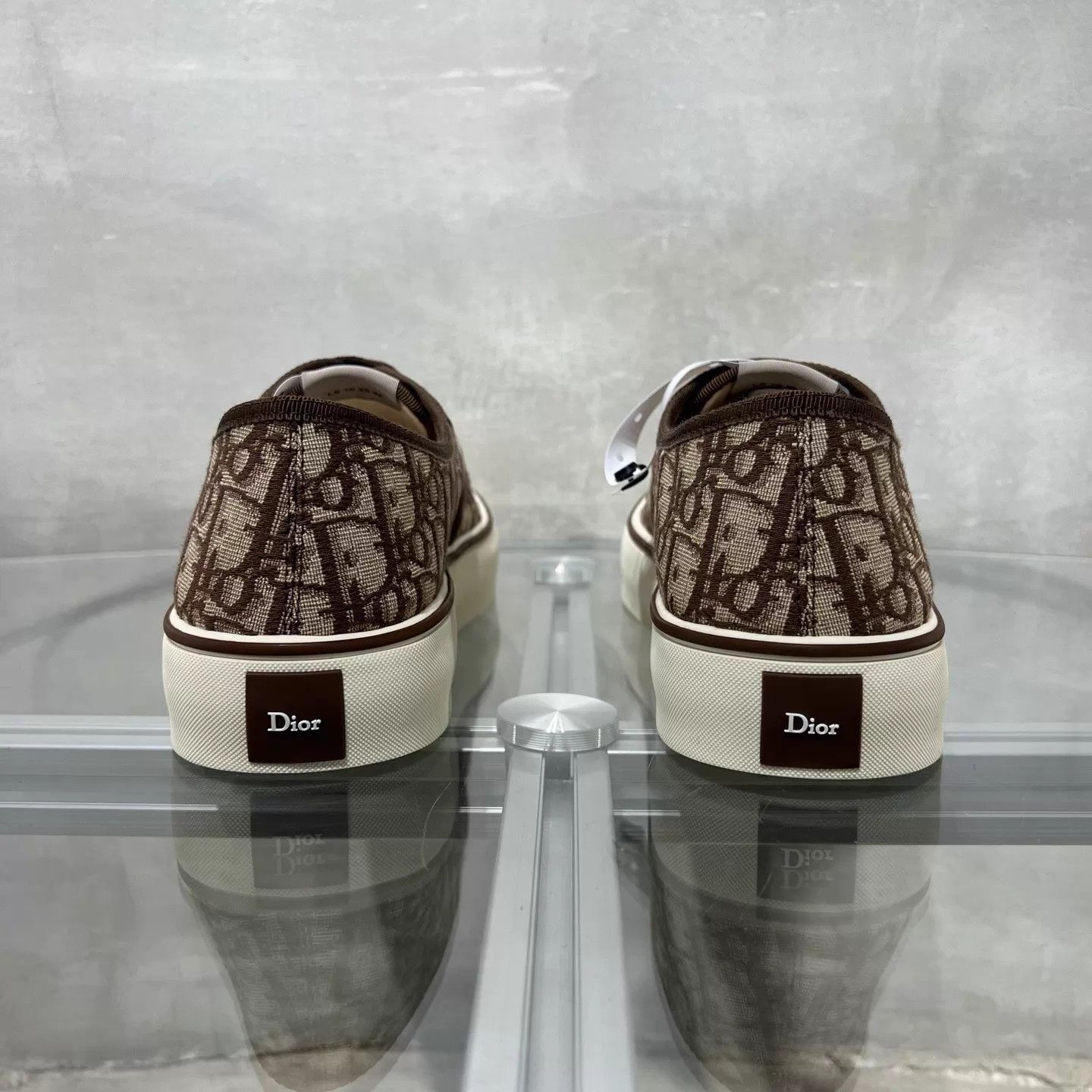 Dior Dior Saltwind Brown Monogram Low Top Sneakers 44 Size US 11 / EU 44 - 6 Thumbnail