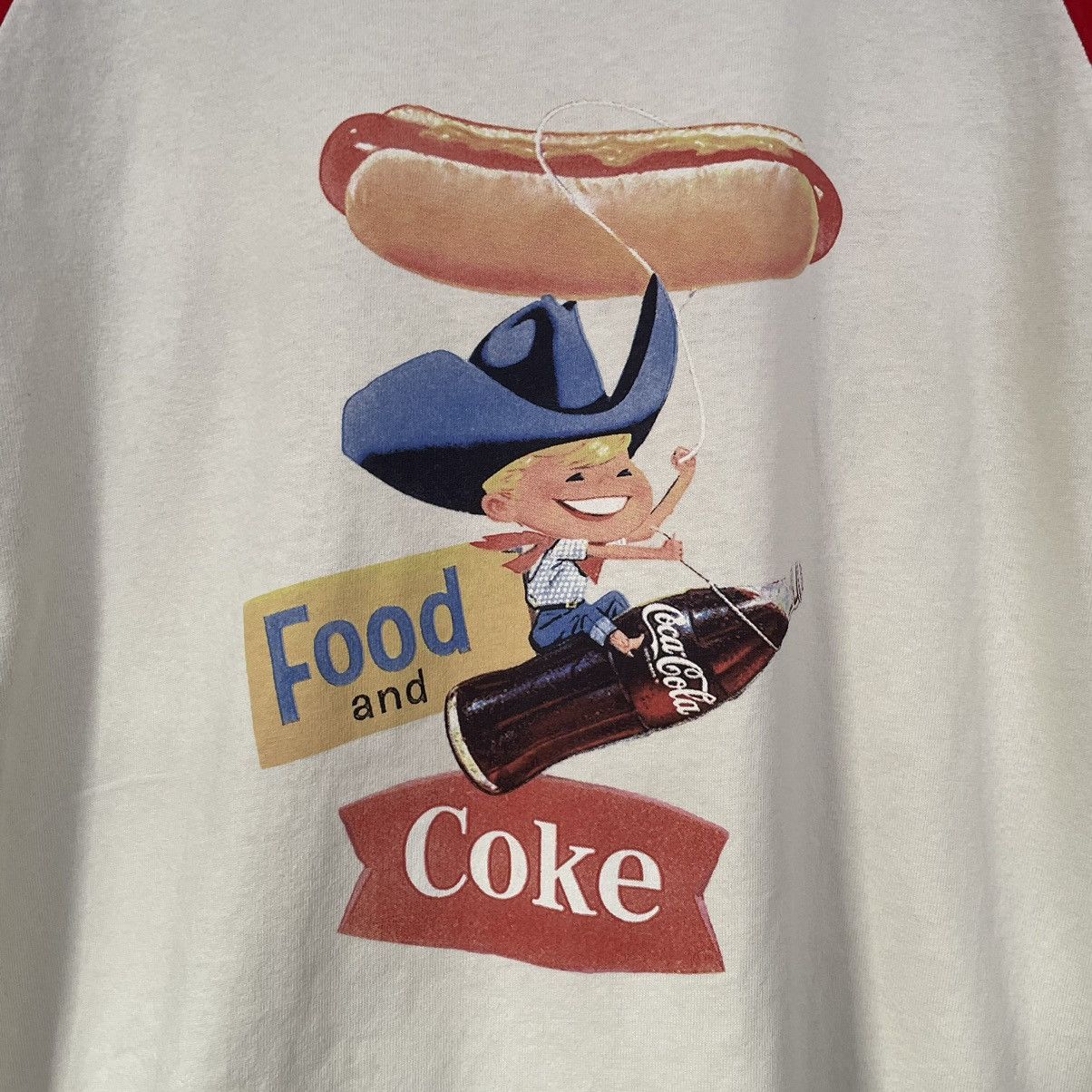Coca Cola Coke Raglan Promo T Shirt Size US L / EU 52-54 / 3 - 2 Thumbnail