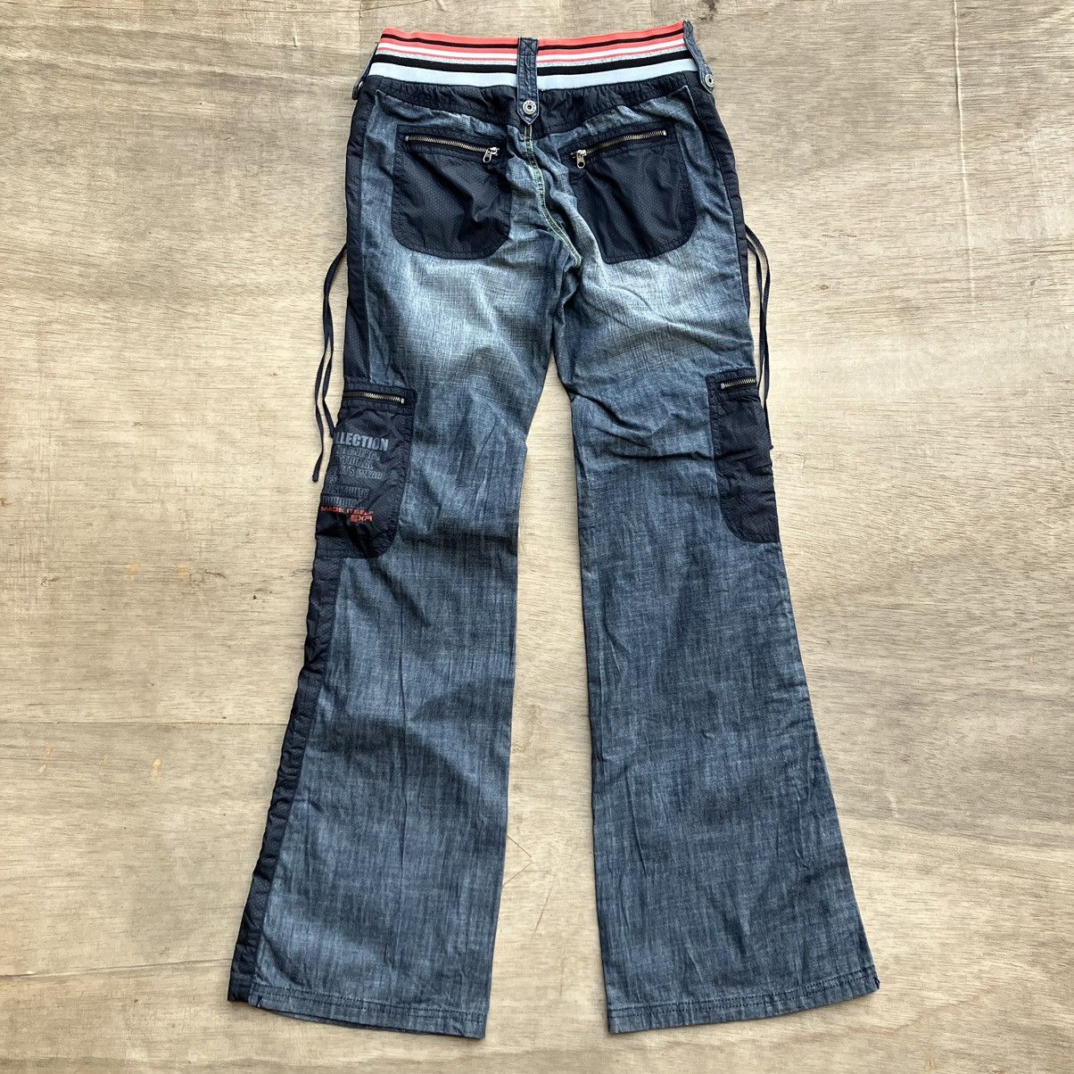 Faded Glory × Japanese Brand × Seditionaries EXR FLARED CARGO GOA STYLE Size US 28 / EU 44 - 6 Thumbnail