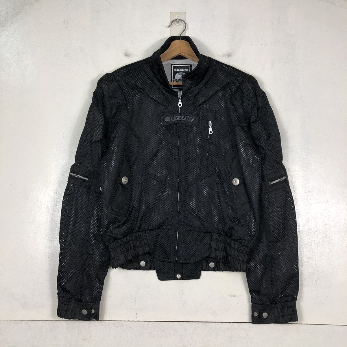Hein Gericke 🔥VINTAGE BOMBER BIKER RACING JACKET SUZUKI BIG LOGO SPELL Size US L / EU 52-54 / 3 - 15 Thumbnail
