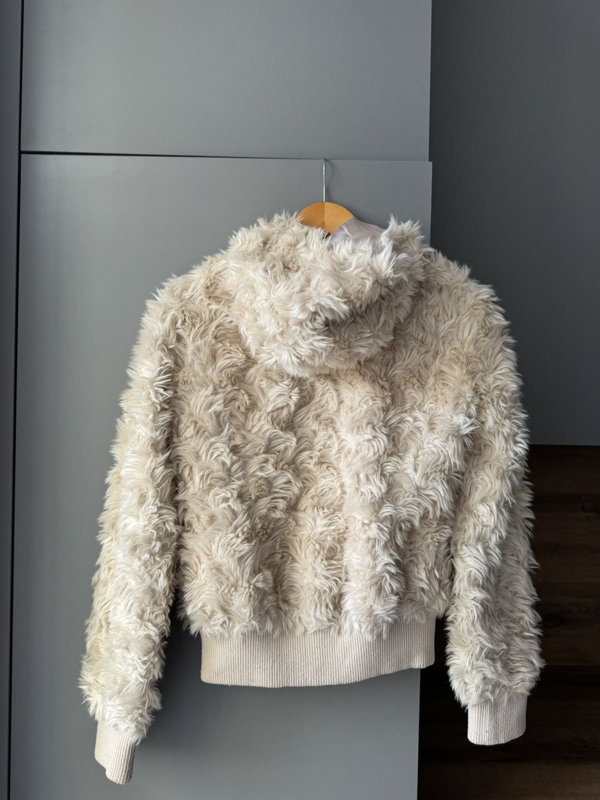 Beauty Beast × If Six Was Nine × Le Grande Bleu (L.G.B.) FAUX FUR WINTER CAT VINTAGE ZIP HOODIE AVANT GARDE JACKET Size M / US 6-8 / IT 42-44 - 5 Thumbnail