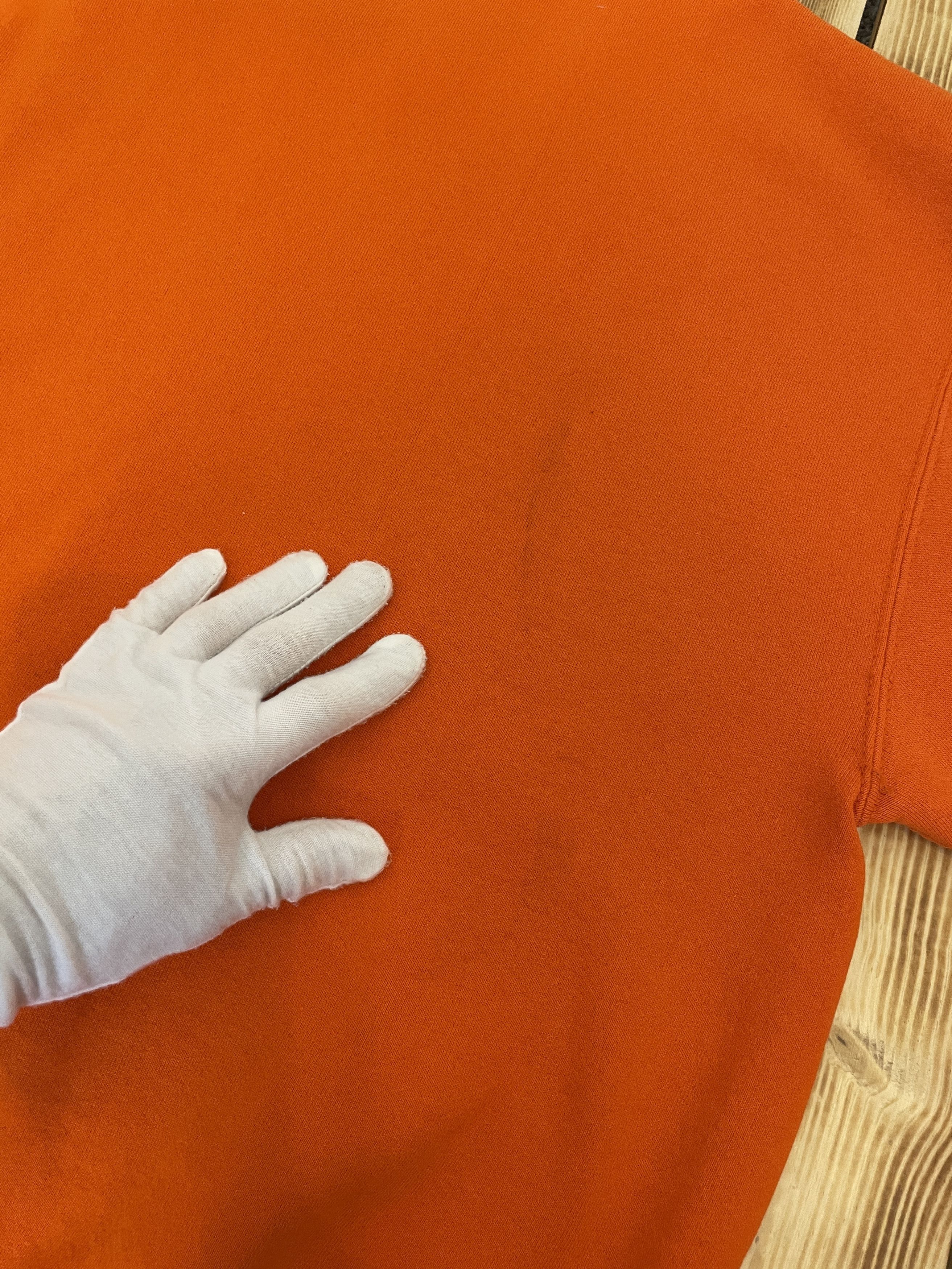 Russell Athletic Y2K Russell Athletic Blank Orange Sweatshirt Size US XXL / EU 58 / 5 - 10 Thumbnail