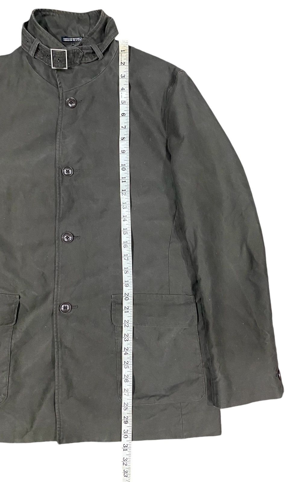 Yohji Yamamoto Rare🔥INED HOMME By YOHJI YAMAMOTO Cotton Jacket Size US M / EU 48-50 / 2 - 18 Thumbnail