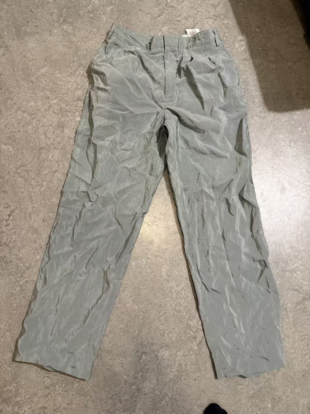 Lemaire silk 2 pleats pants zipper Size US 31 - 1 Thumbnail
