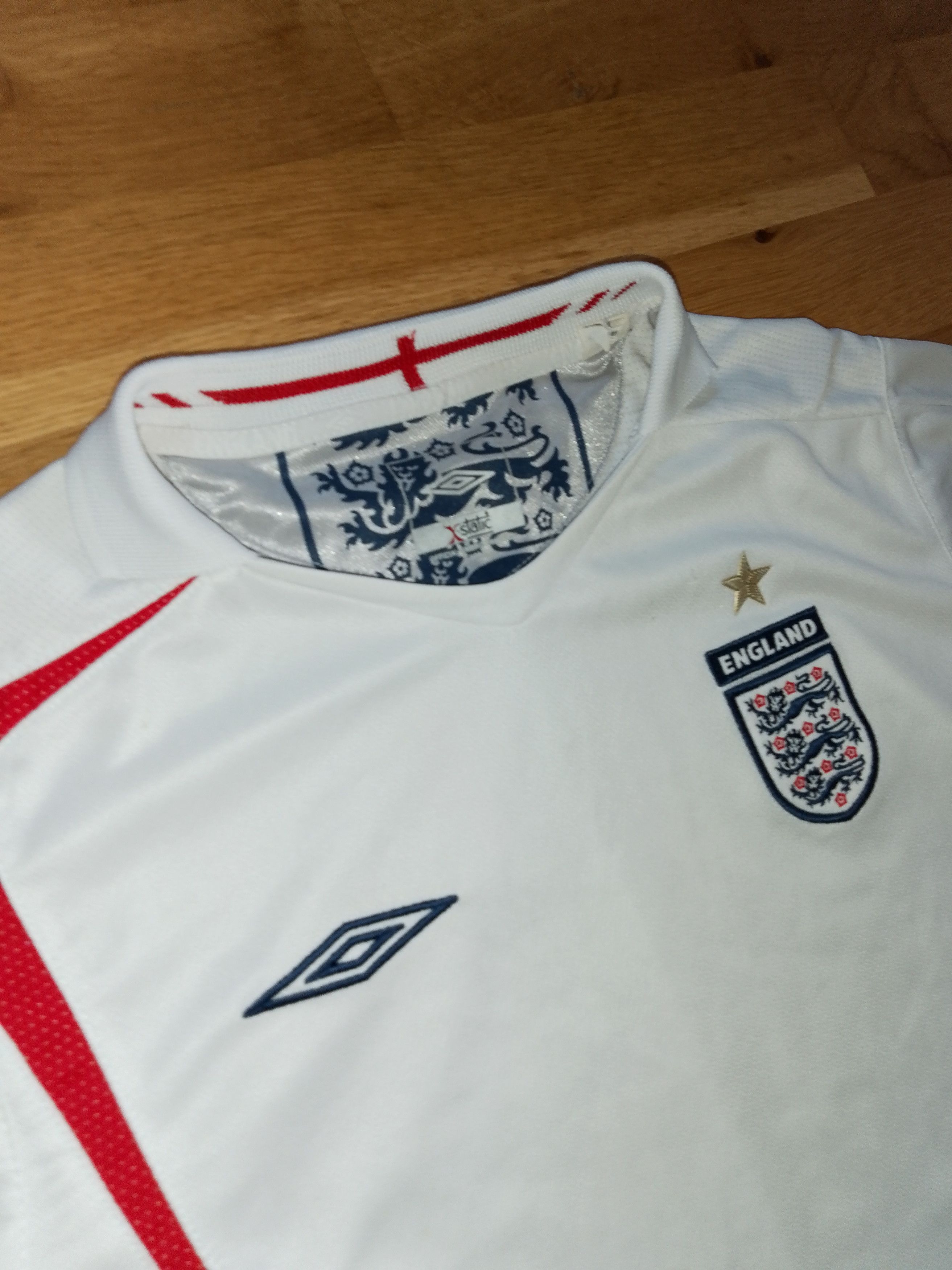 Umbro Football England Jersey Y2k rap hiphop 2005/2007 Size US XS / EU 42 / 0 - 2 Thumbnail