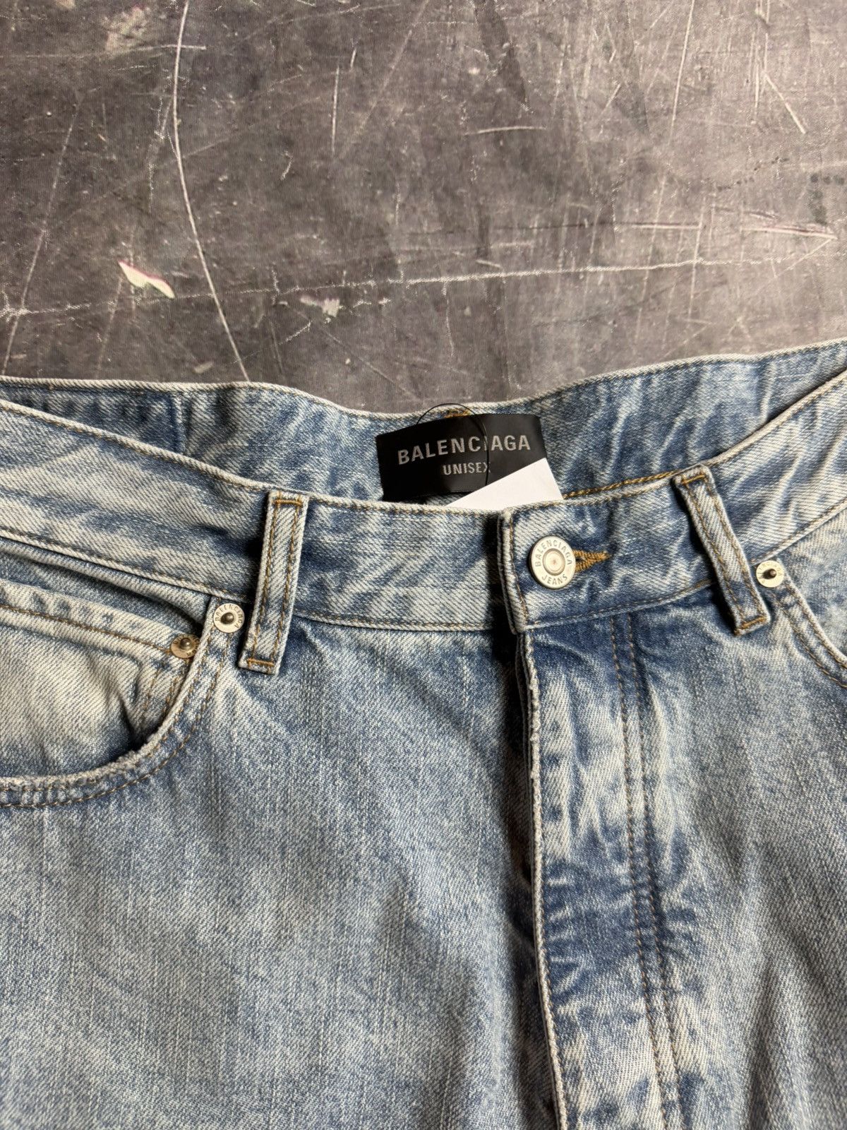 Balenciaga Balenciaga Baggy Jeans in Classic Blue Size US 30 / EU 46 - 8 Thumbnail