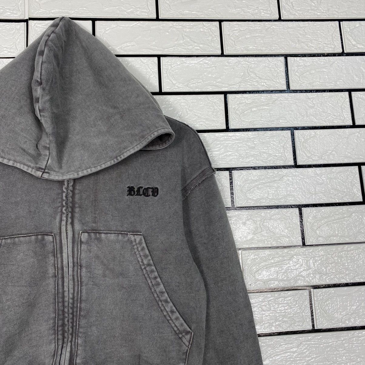 Japanese Brand Cropped Detroit Bomber Hoodie Jacket Unbranded Issey Miyake Size US M / EU 48-50 / 2 - 7 Thumbnail