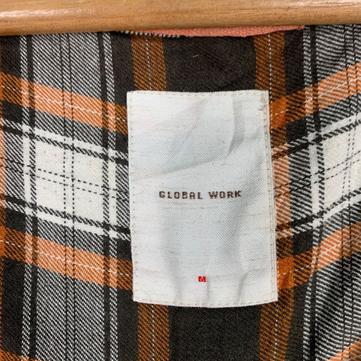 Global Work GLOBAL WORK Checked Plaid Tartan Flannel Jacket #0572-C26 Size US M / EU 48-50 / 2 - 14 Thumbnail