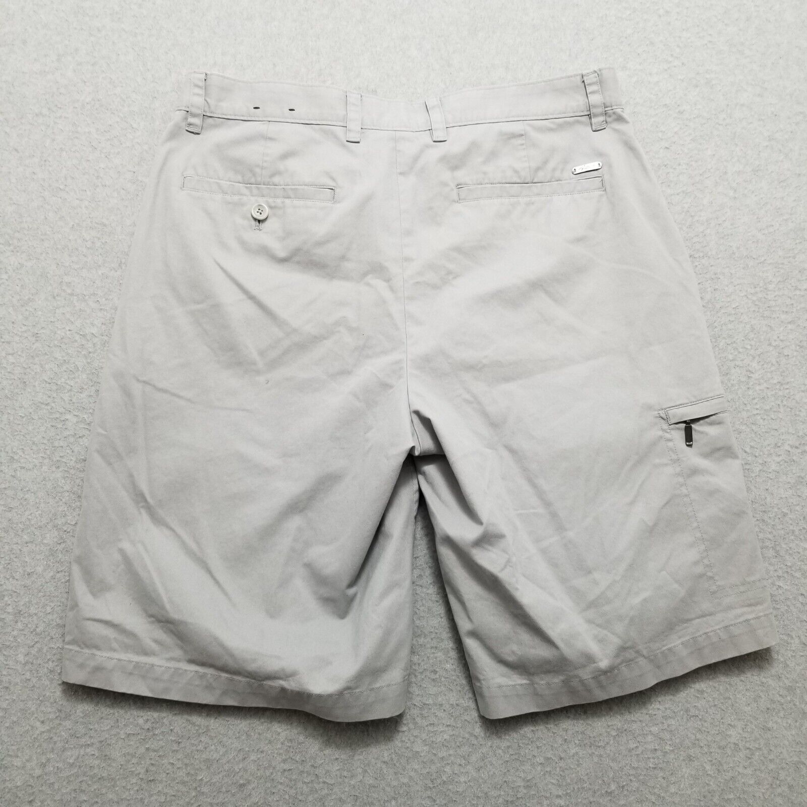 Greg Norman Greg Norman Shorts Mens 32 Gray Casual Pockets Chino Outdoor Size US 32 / EU 48 - 11 Thumbnail