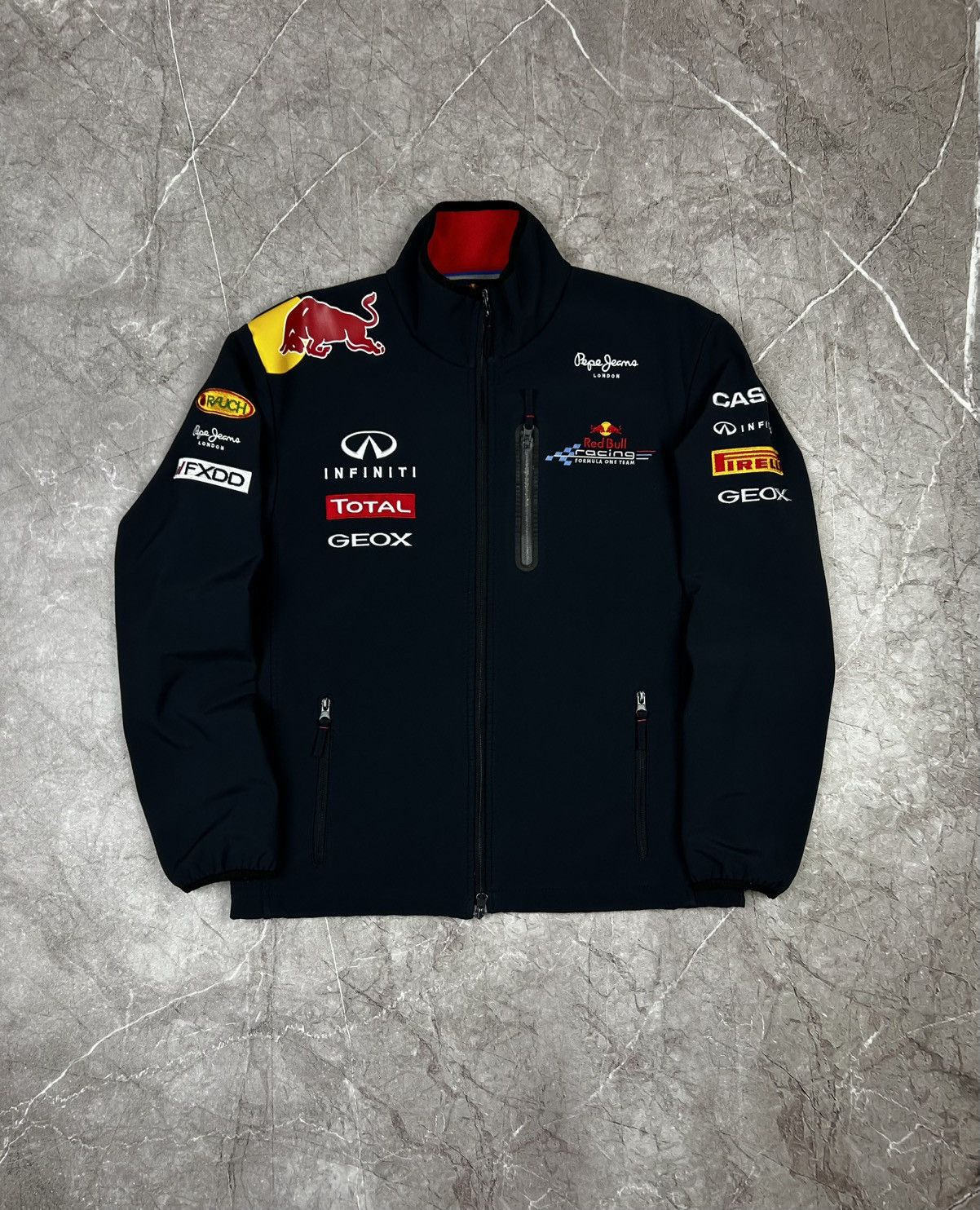 Red Bull Red Bull Racing Jacket Fl Infinity Pepe Jeans Navy Blue Size US M / EU 48-50 / 2 - 1 Thumbnail