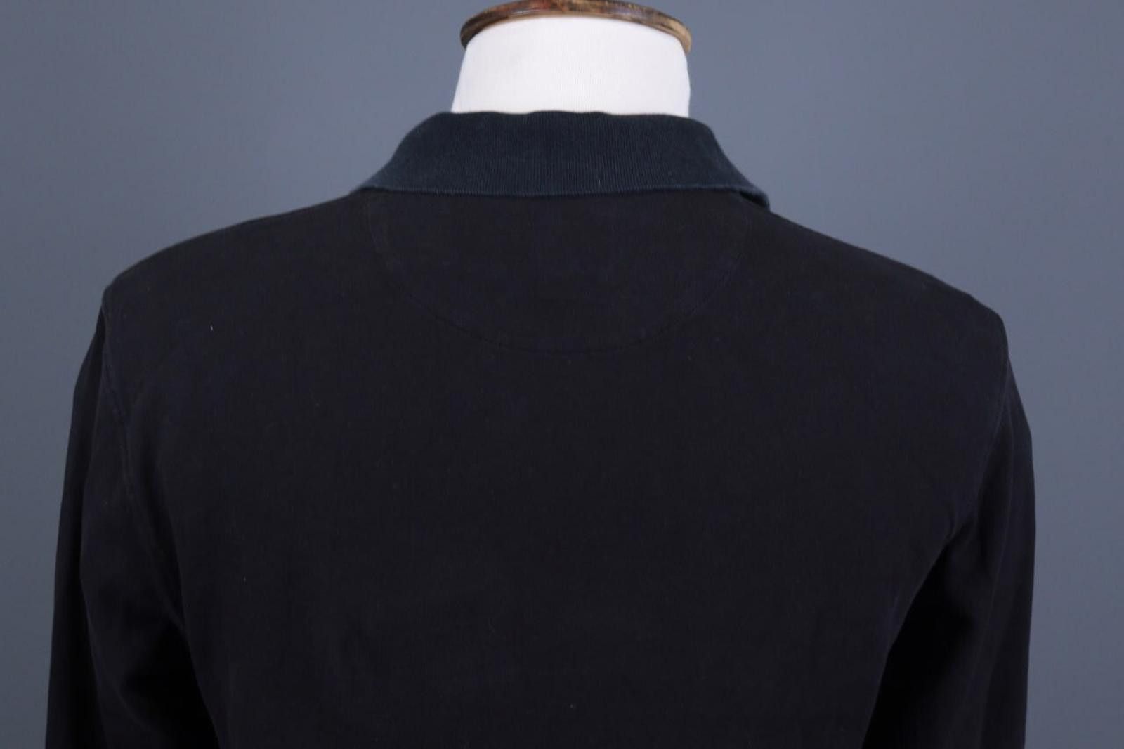 La Martina La Martina Buenos Aires Black Rugby Polo Shirt Size M Size US M / EU 48-50 / 2 - 11 Thumbnail