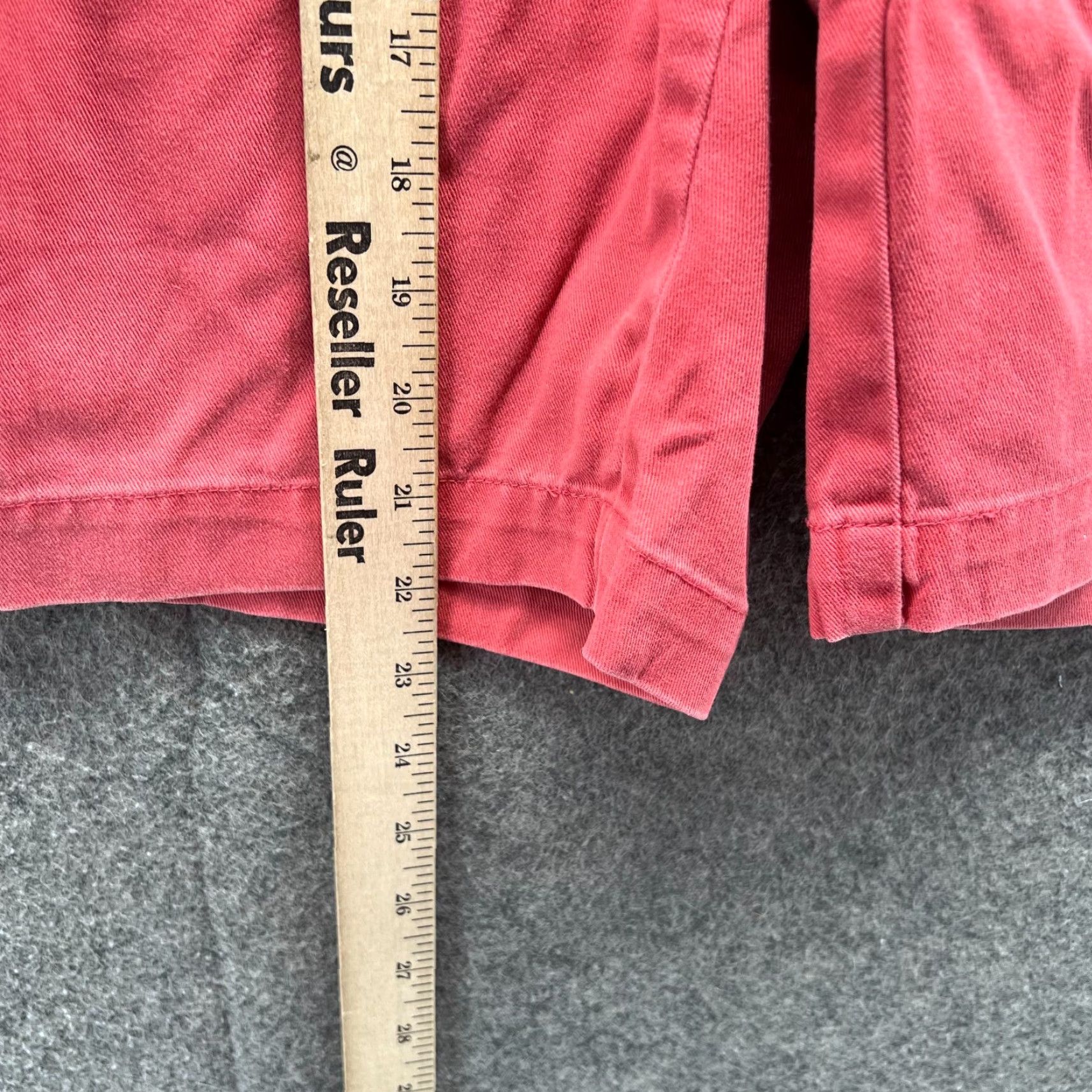 Polo Ralph Lauren VINTAGE Ralph Lauren Shorts Mens 42 Pink Chino Pleated Cotton Pony Classic Golf Size US 42 / EU 58 - 5 Thumbnail