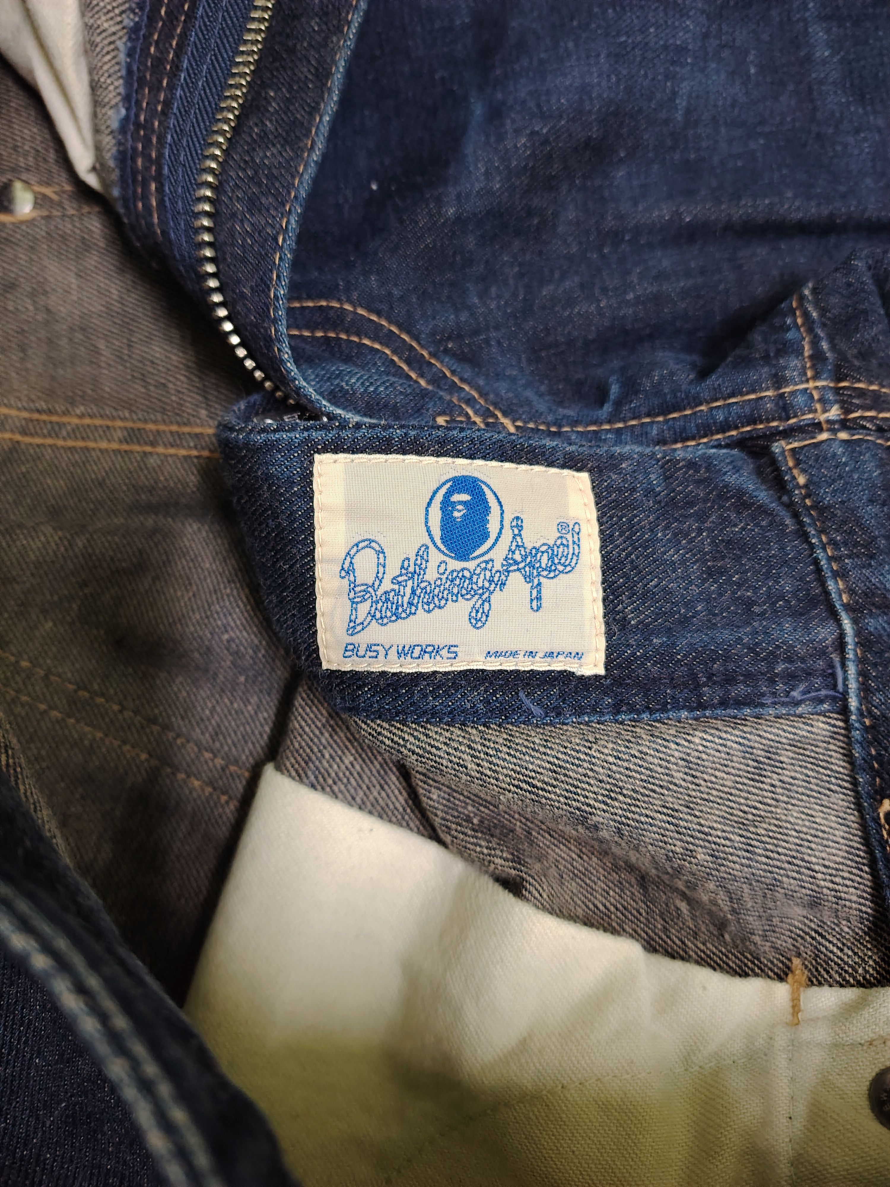 Bape BAPE Selvedge Jeans Size US 29 - 10 Thumbnail