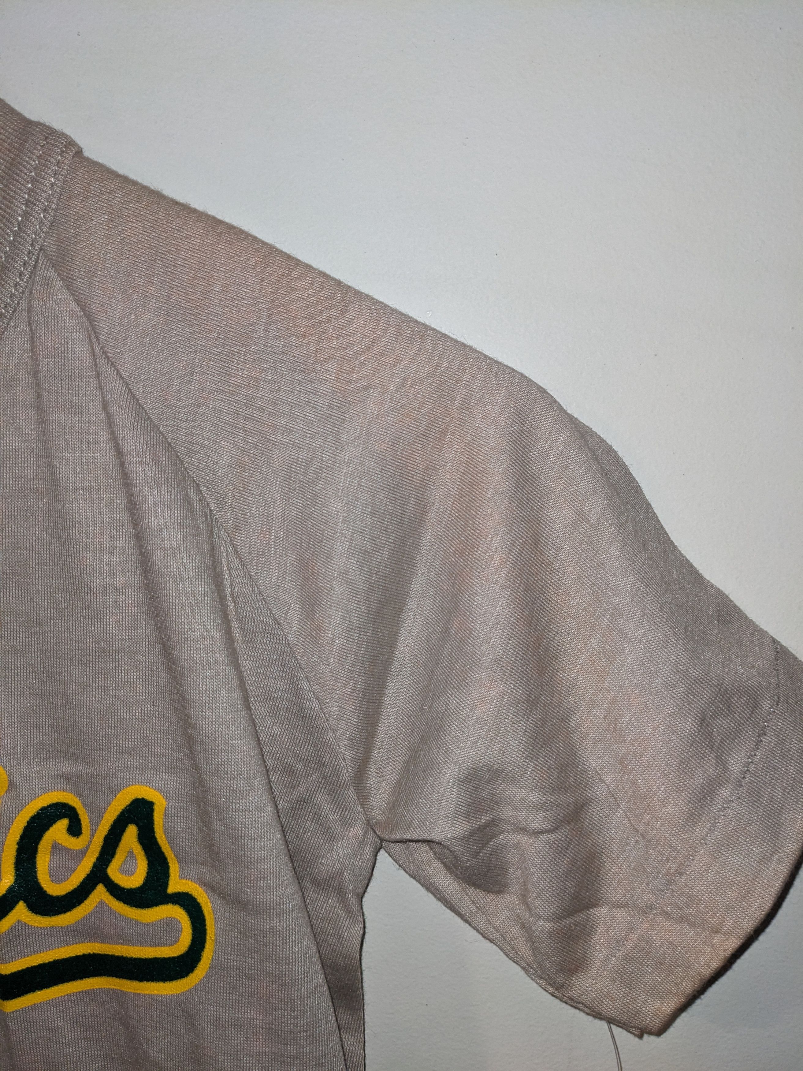 MLB × Vintage Vintage 80s Oakland Athletics Rawlings YOUTH Medium T-Shirt Size US M / EU 48-50 / 2 - 6 Thumbnail