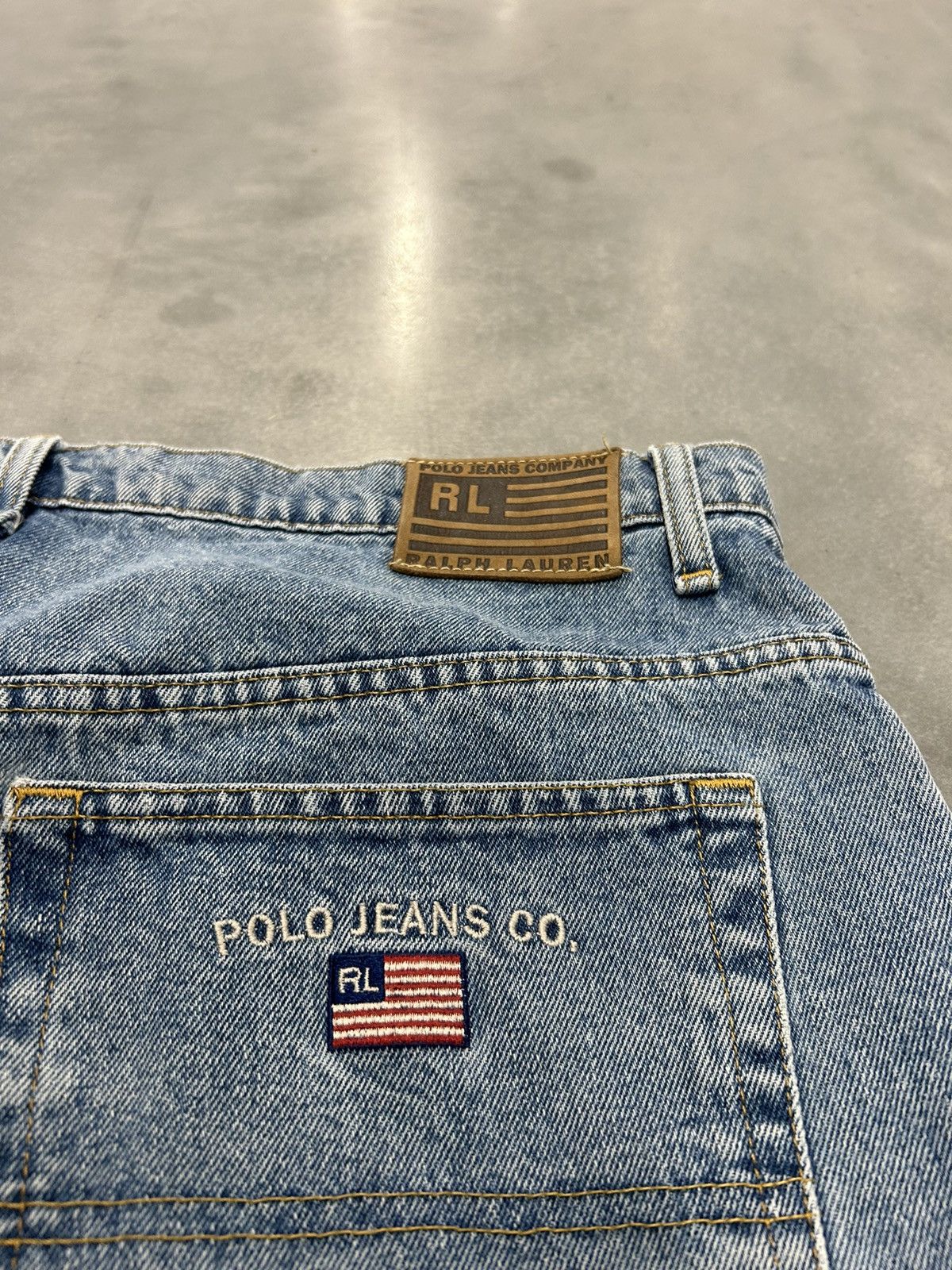 Polo Ralph Lauren × Vintage Vintage Polo Jeans Size US 38 / EU 54 - 3 Thumbnail